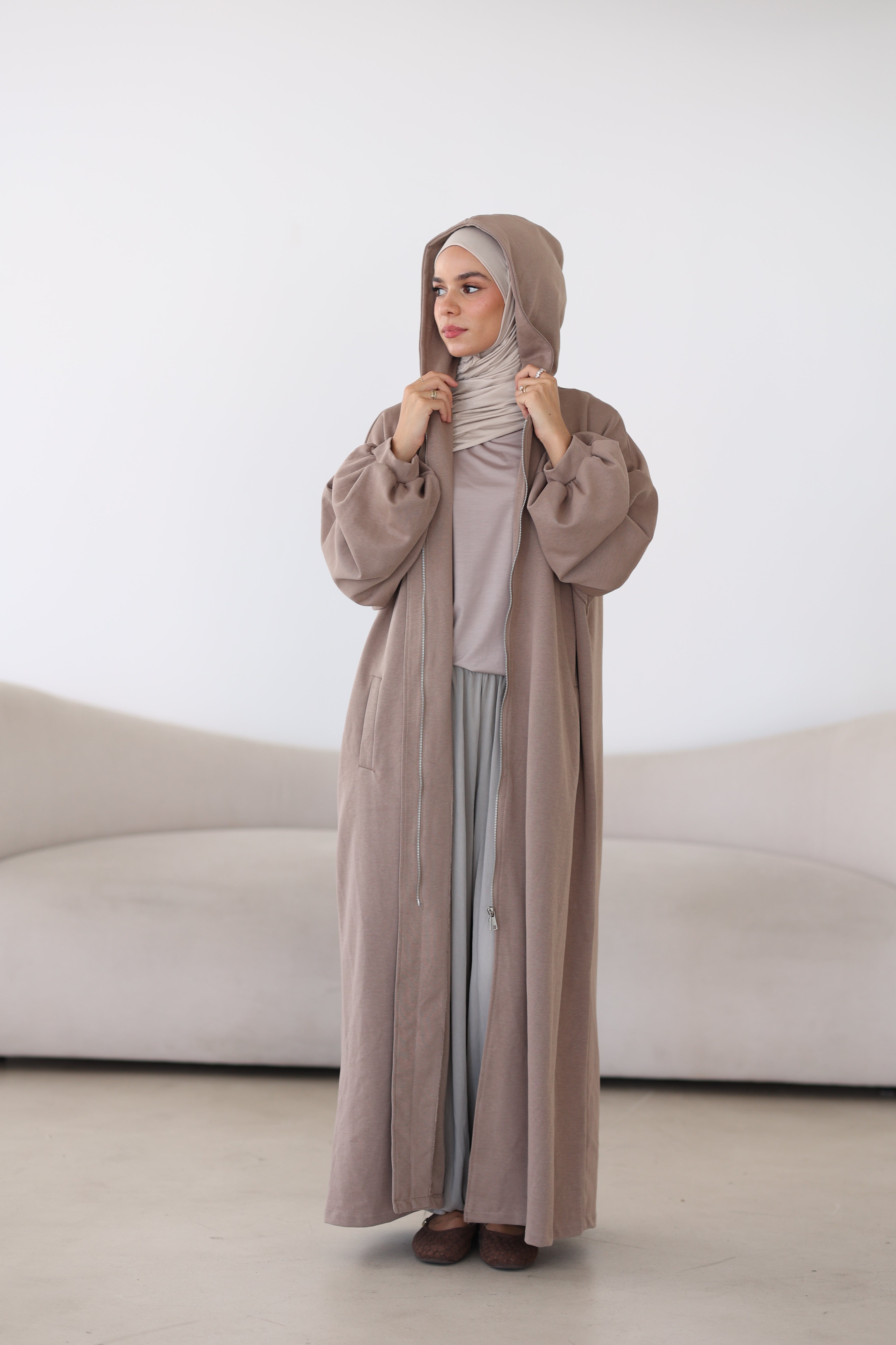 Lana Long Sweatjacke