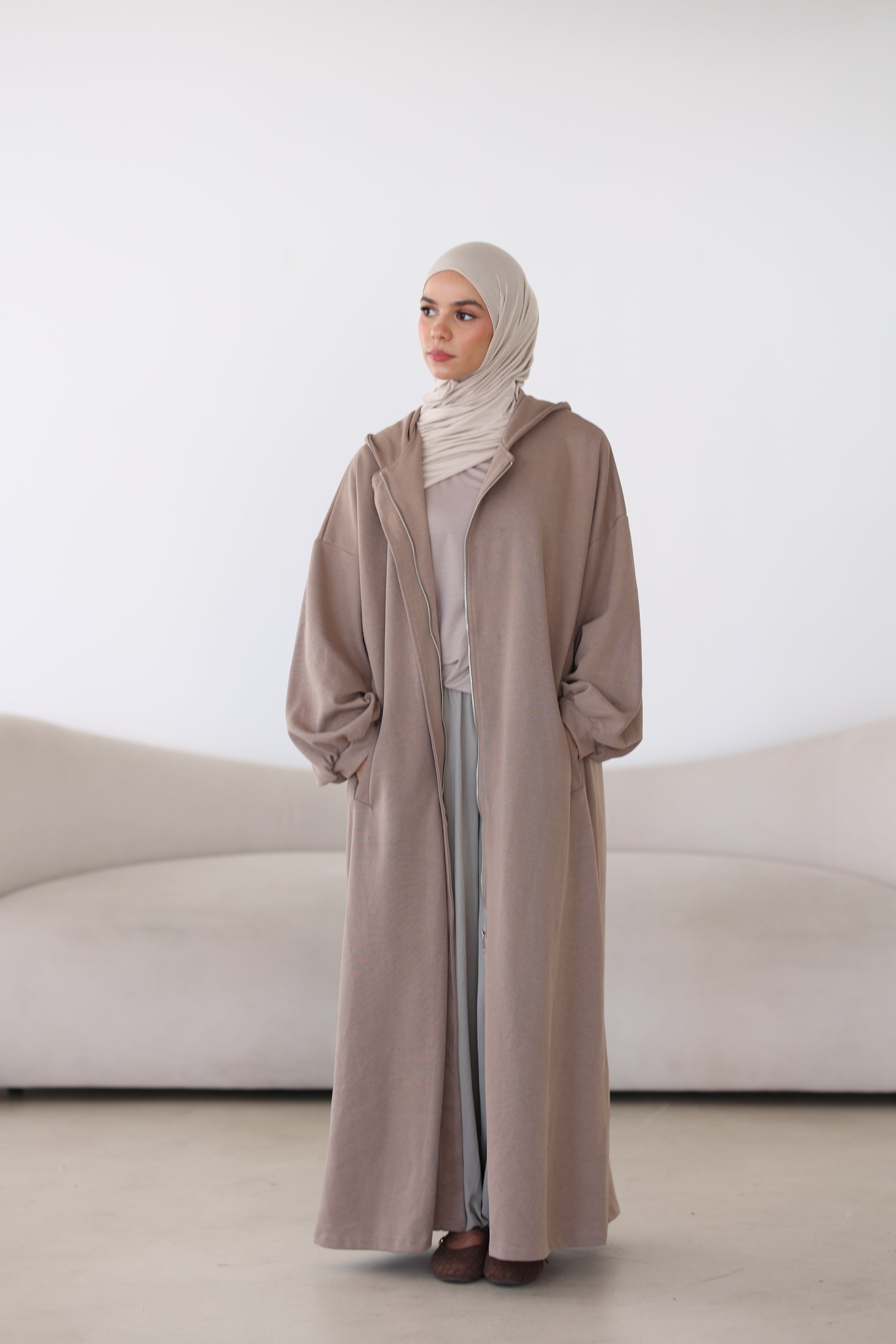 Lana Long Sweatjacke