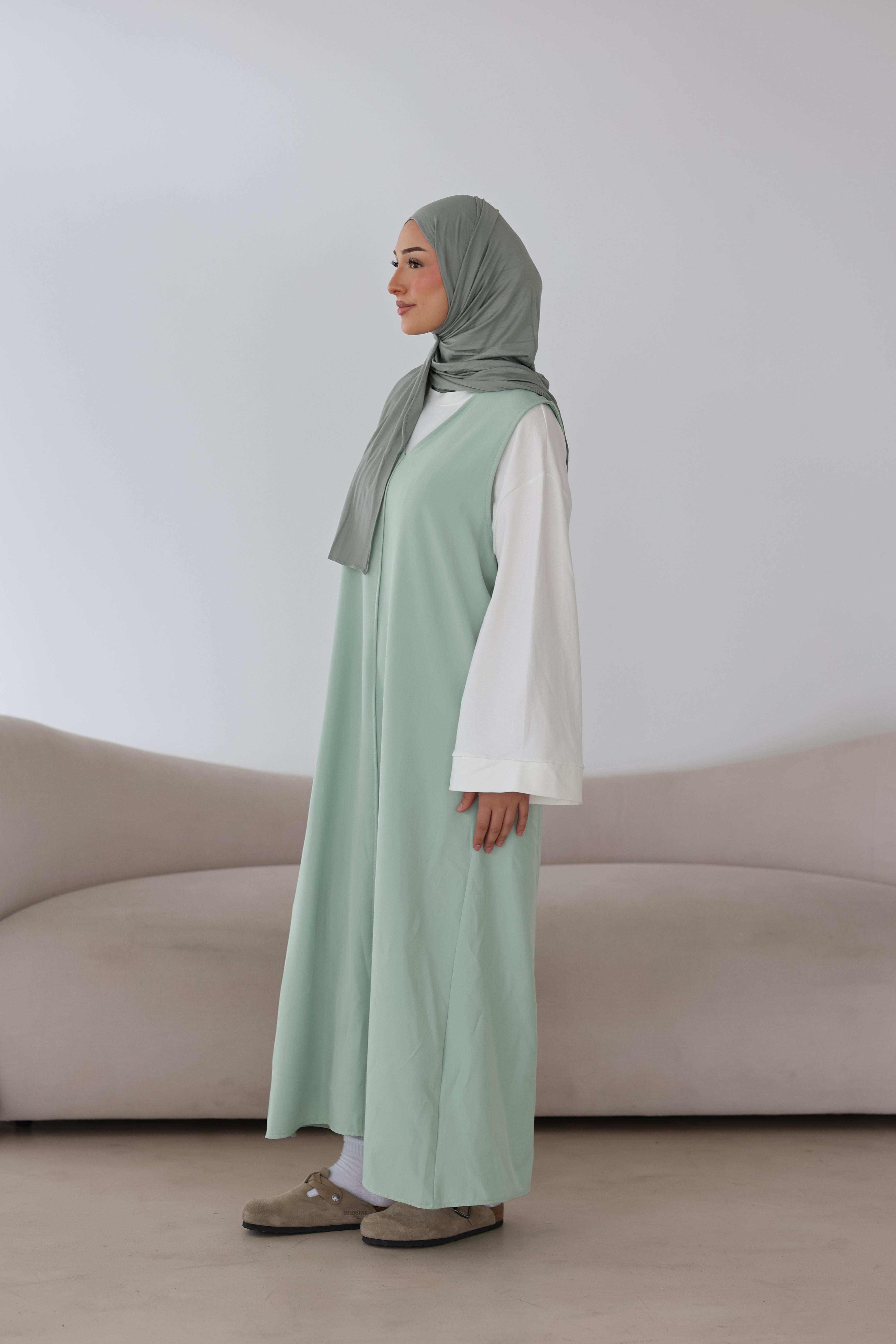Ärmelloses Maxikleid