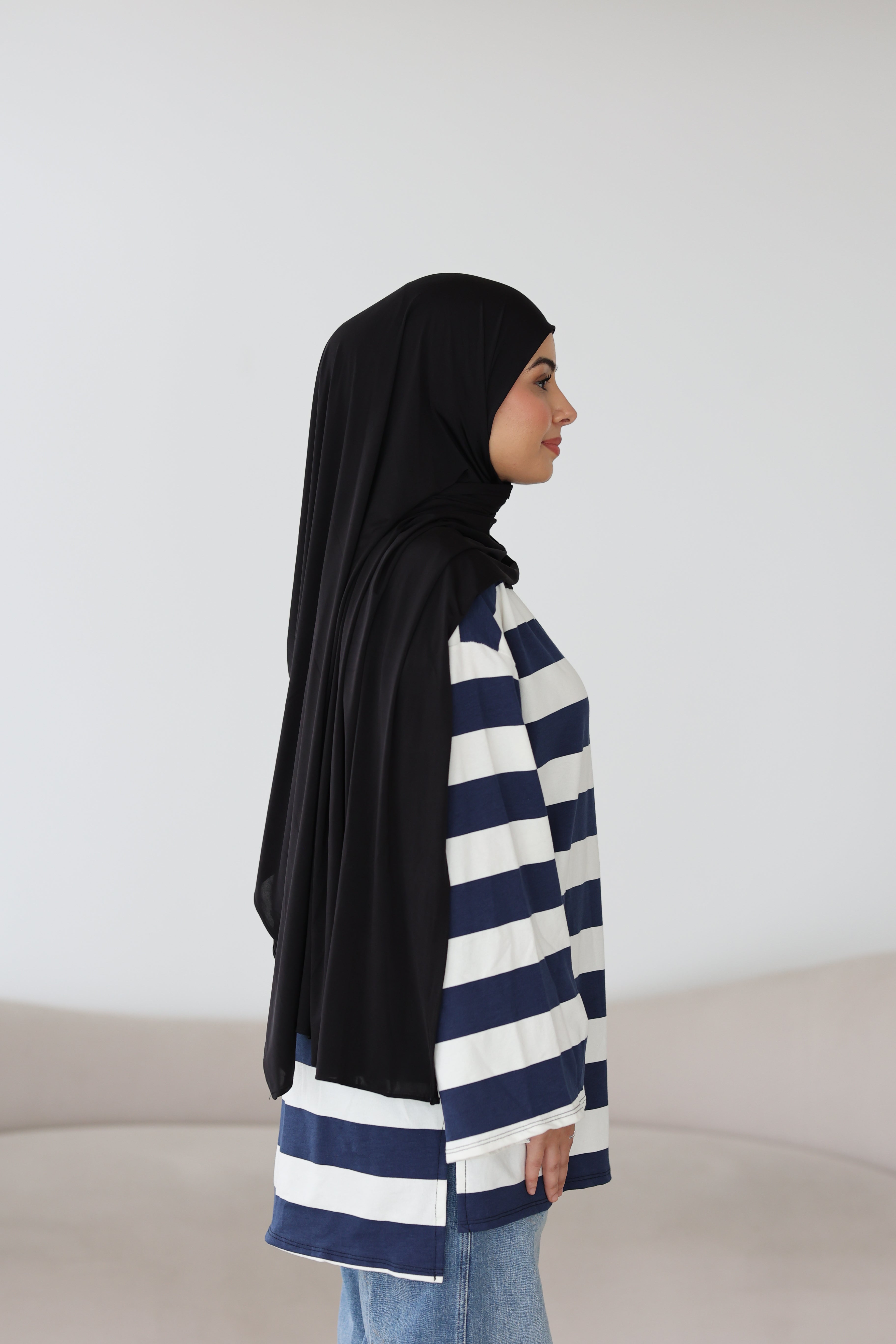 Gestreiftes Basic Longsleeve