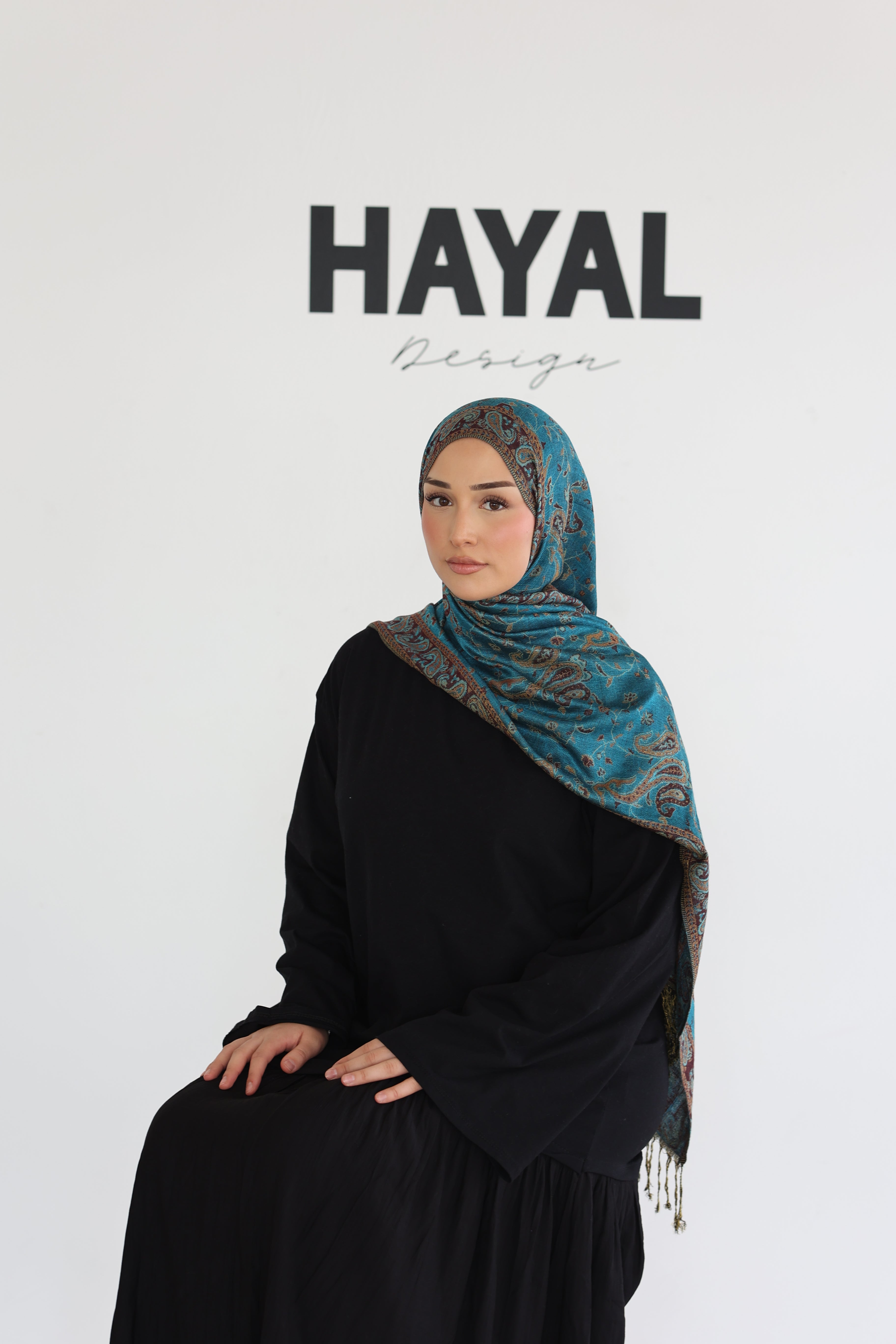 Premium Pashmina in Ocean