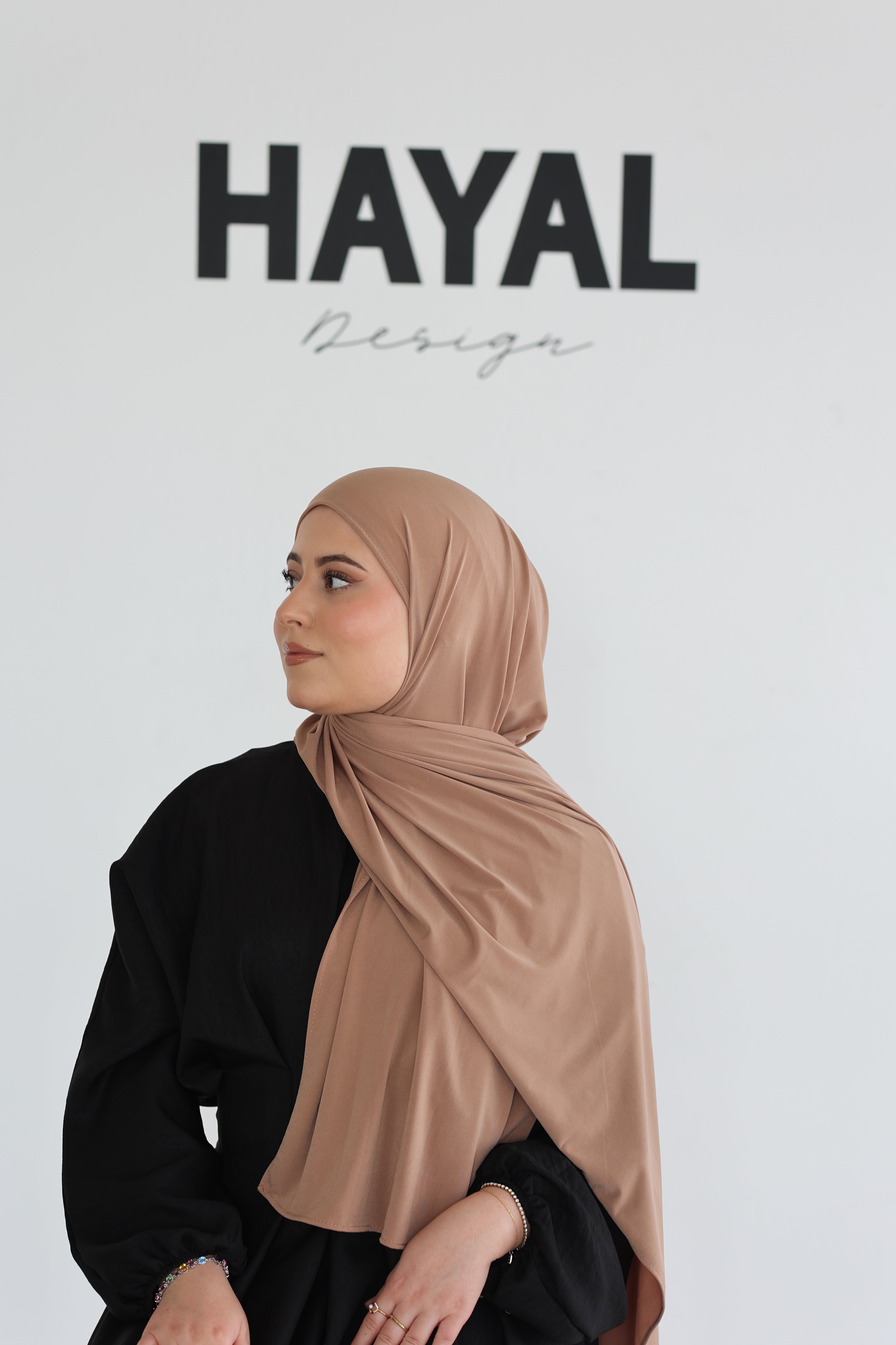 Liquid Jersey in Camel