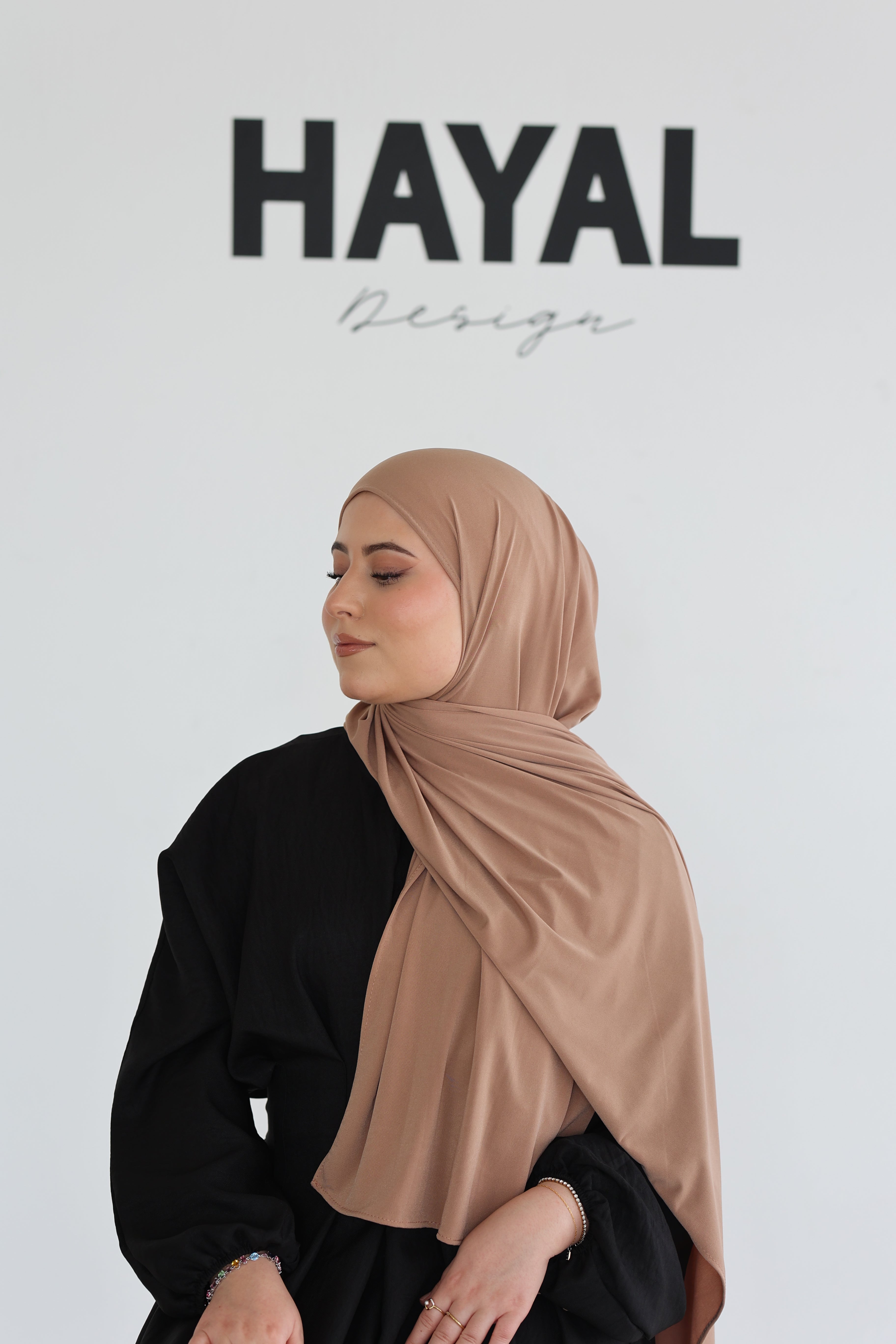 Liquid Jersey in Camel