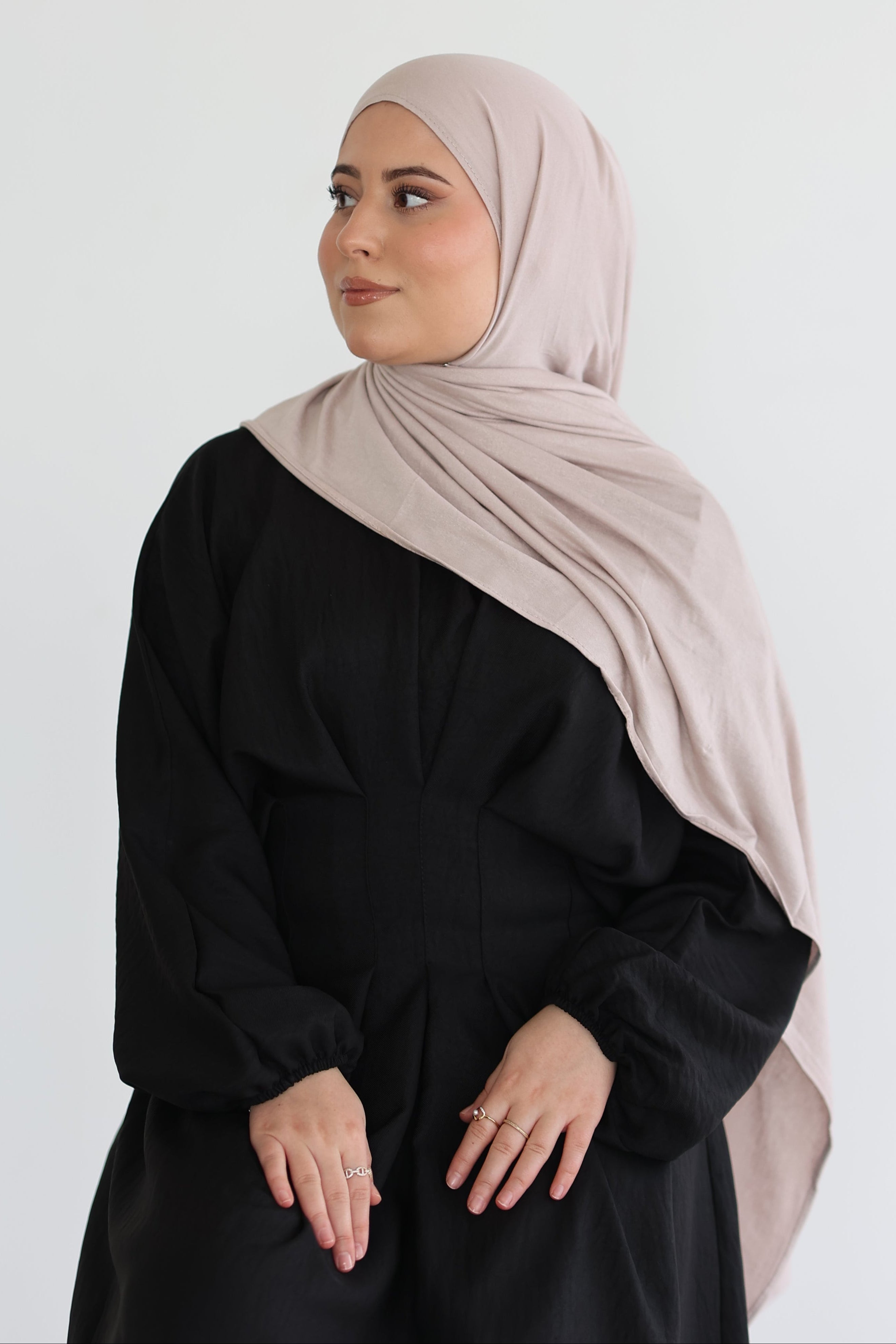 Basic Jersey in Puder