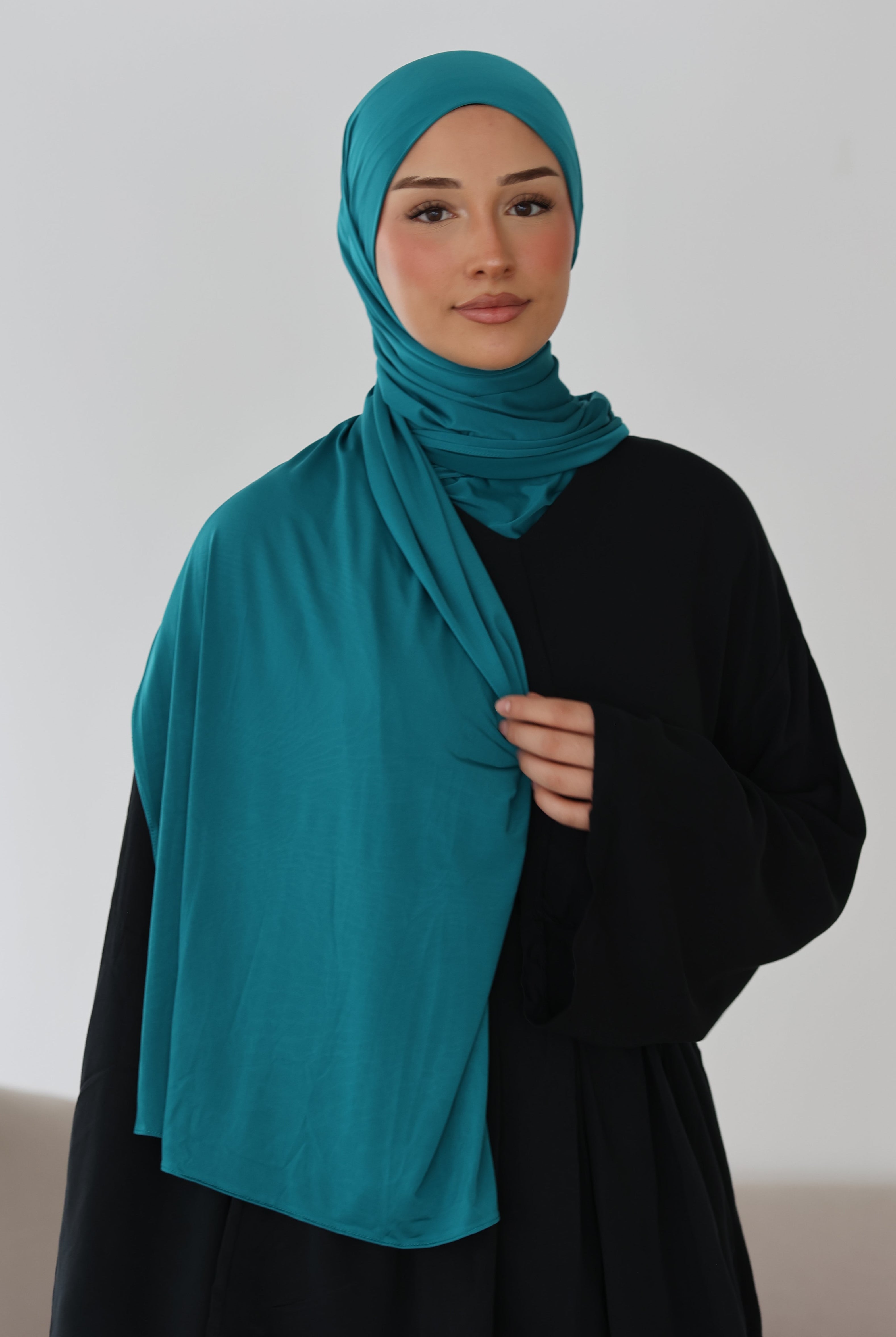 Liquid Jersey in Teal