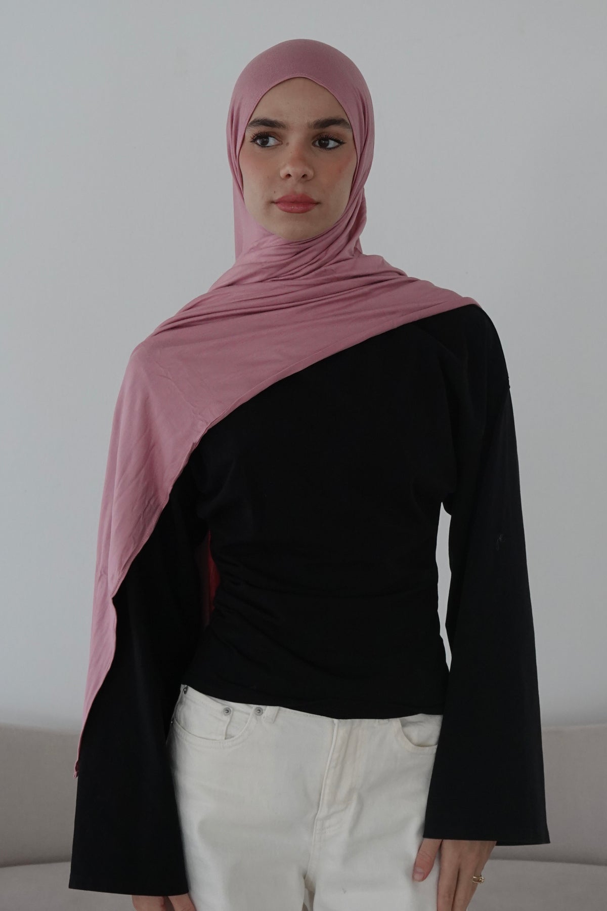 Premium Jersey in Pinky