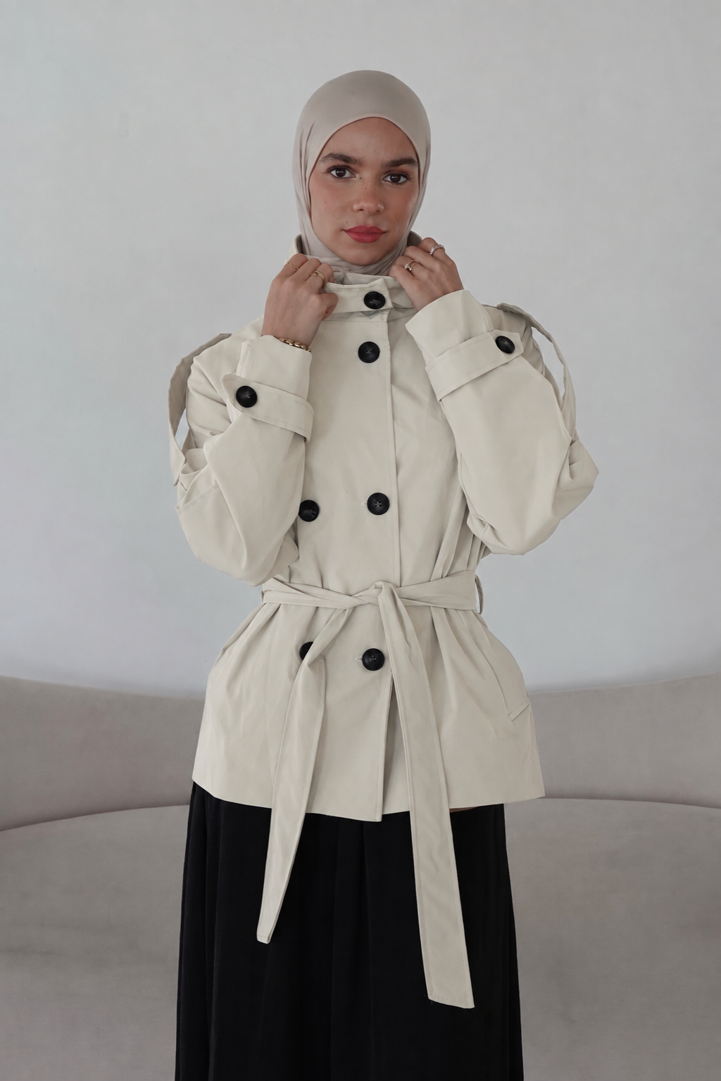 Hazal Trenchjacke