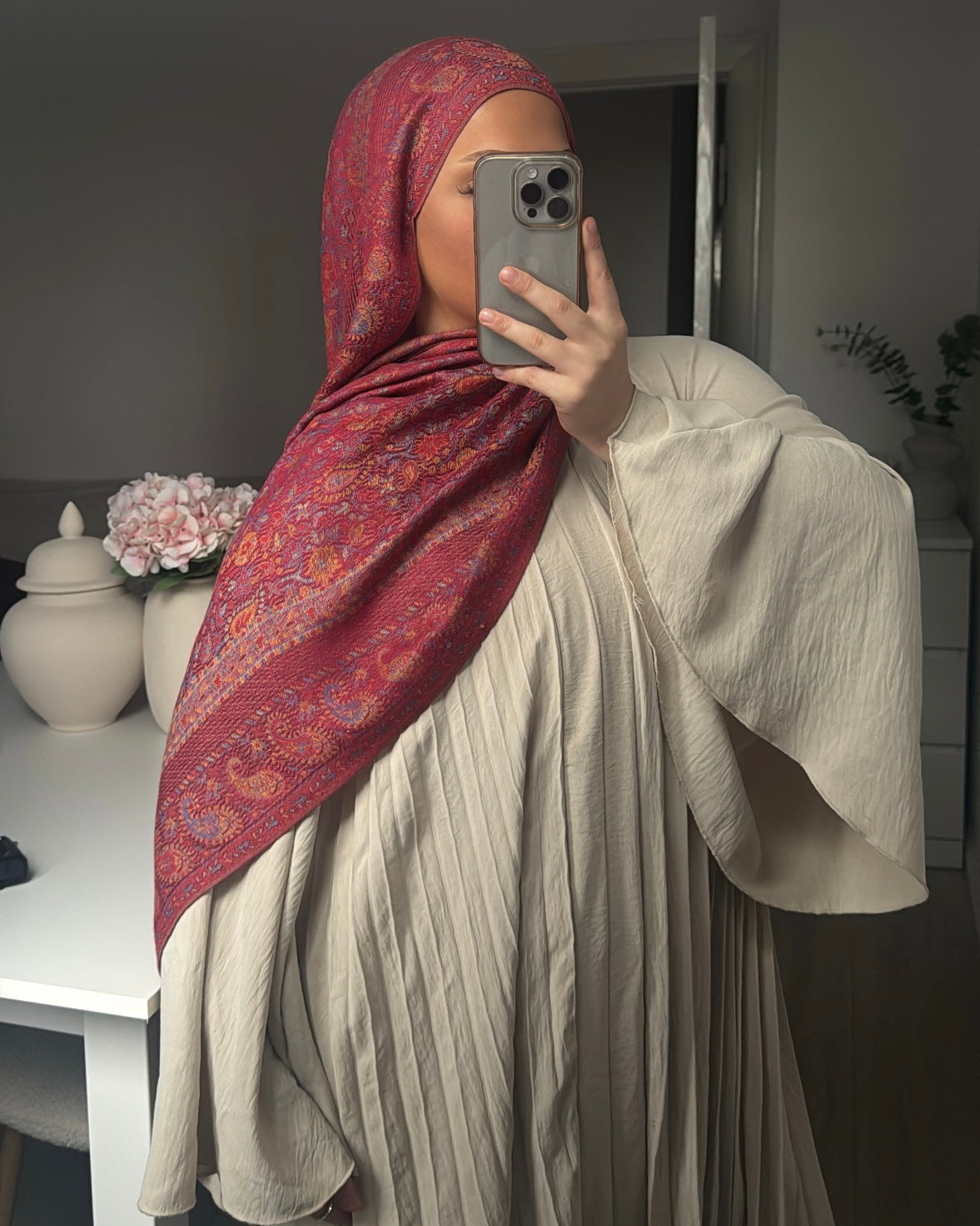 Cherry Kiss – Premium Pashmina Hijab