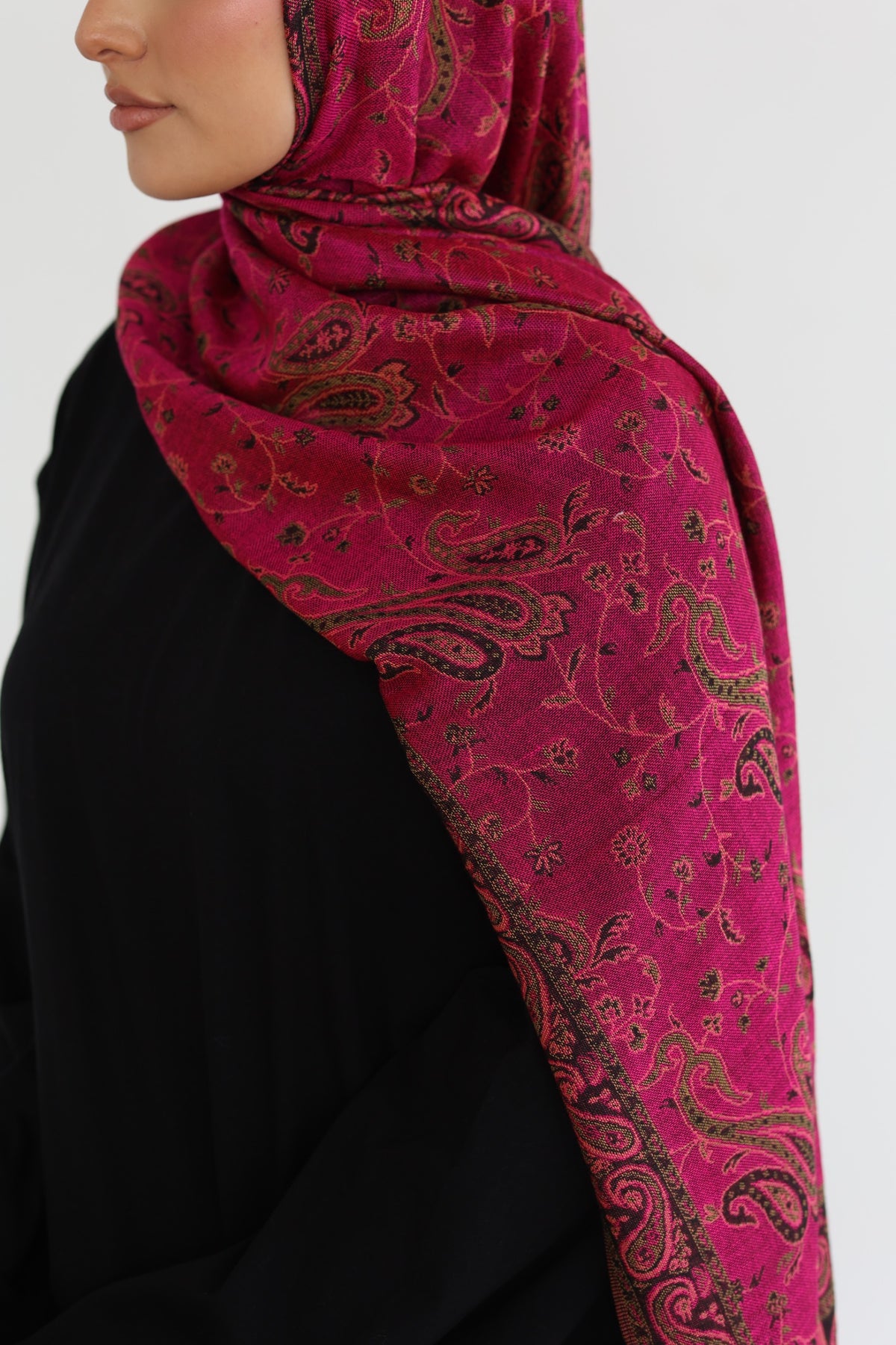 Premium Pashmina in Cotton Candy