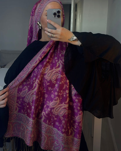 Berry Sorbet – Premium Pashmina Hijab
