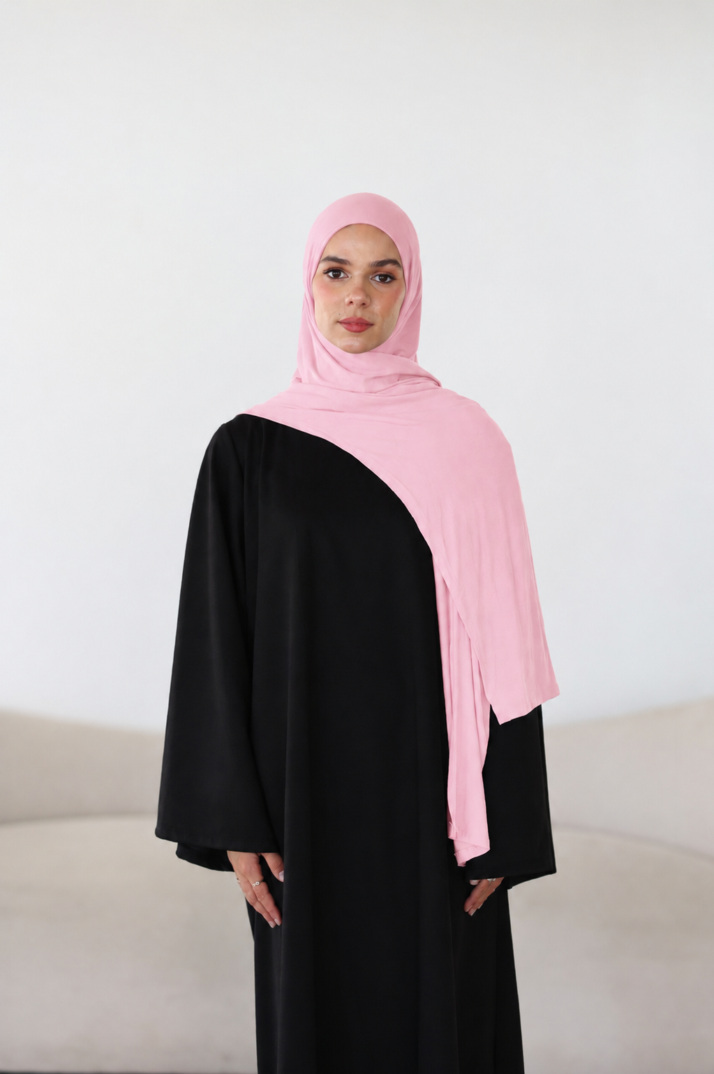 Easy Jersey Hijab in Pink