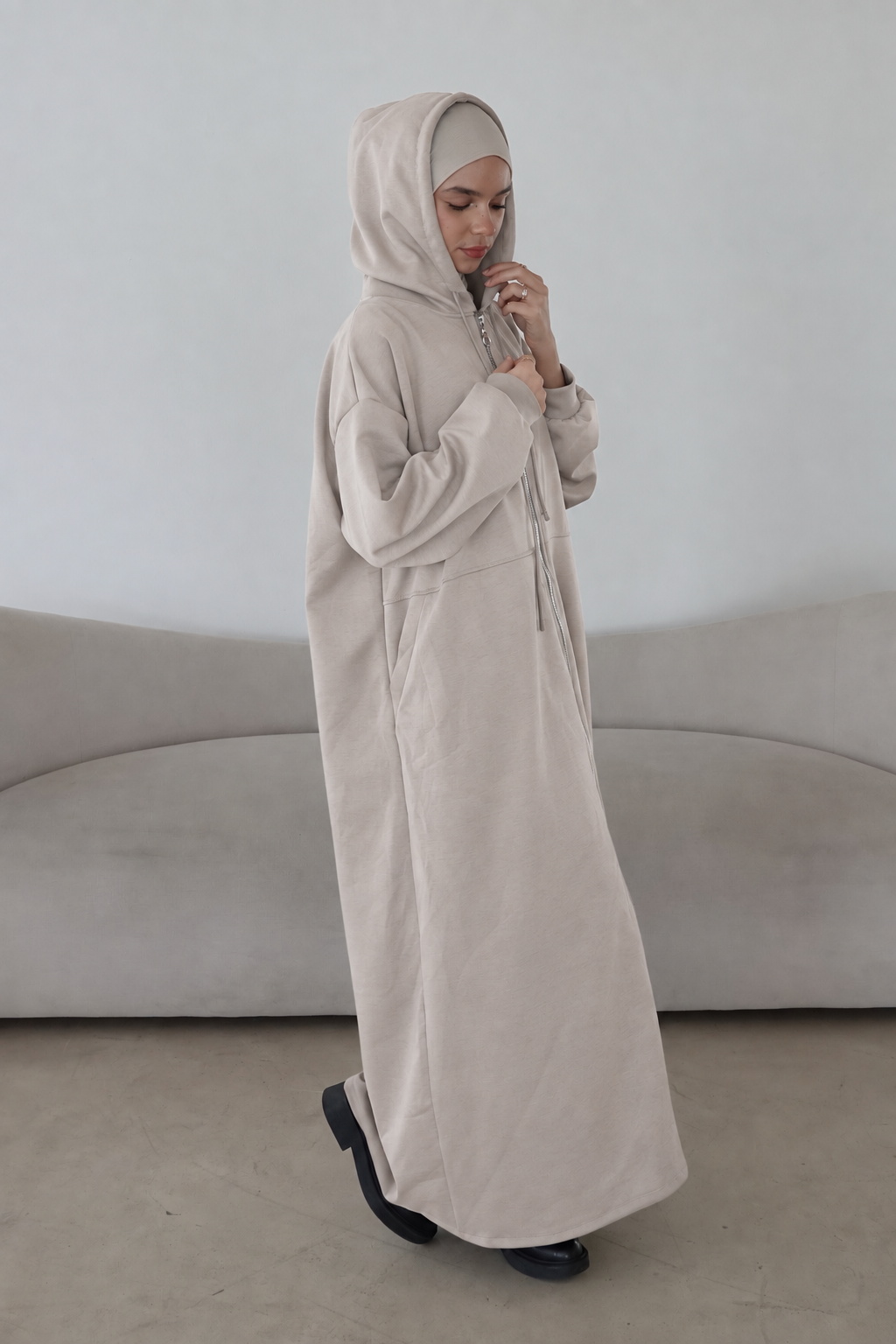 Maxi-Hoodie