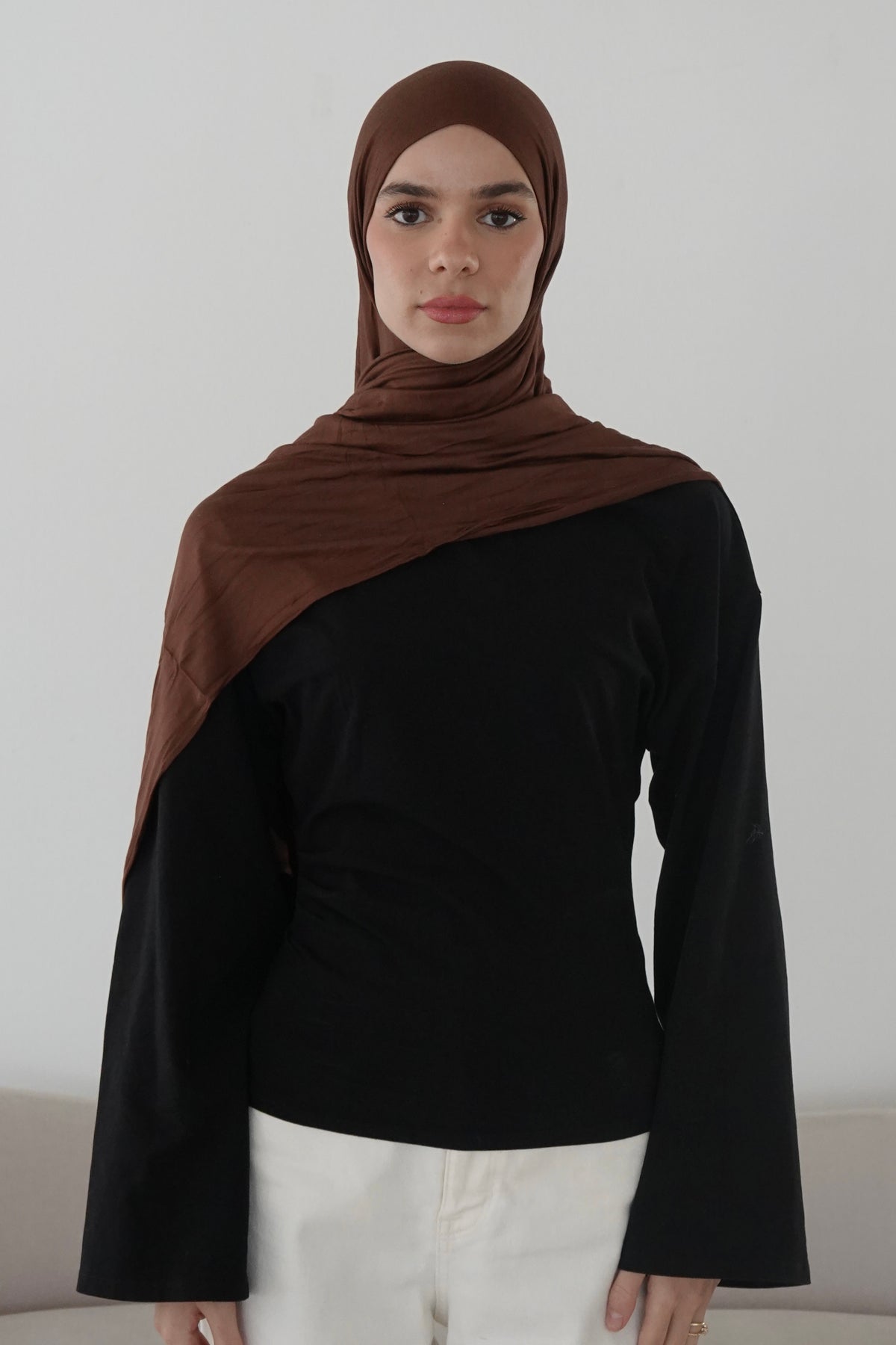 Premium Jersey in Hazelnut
