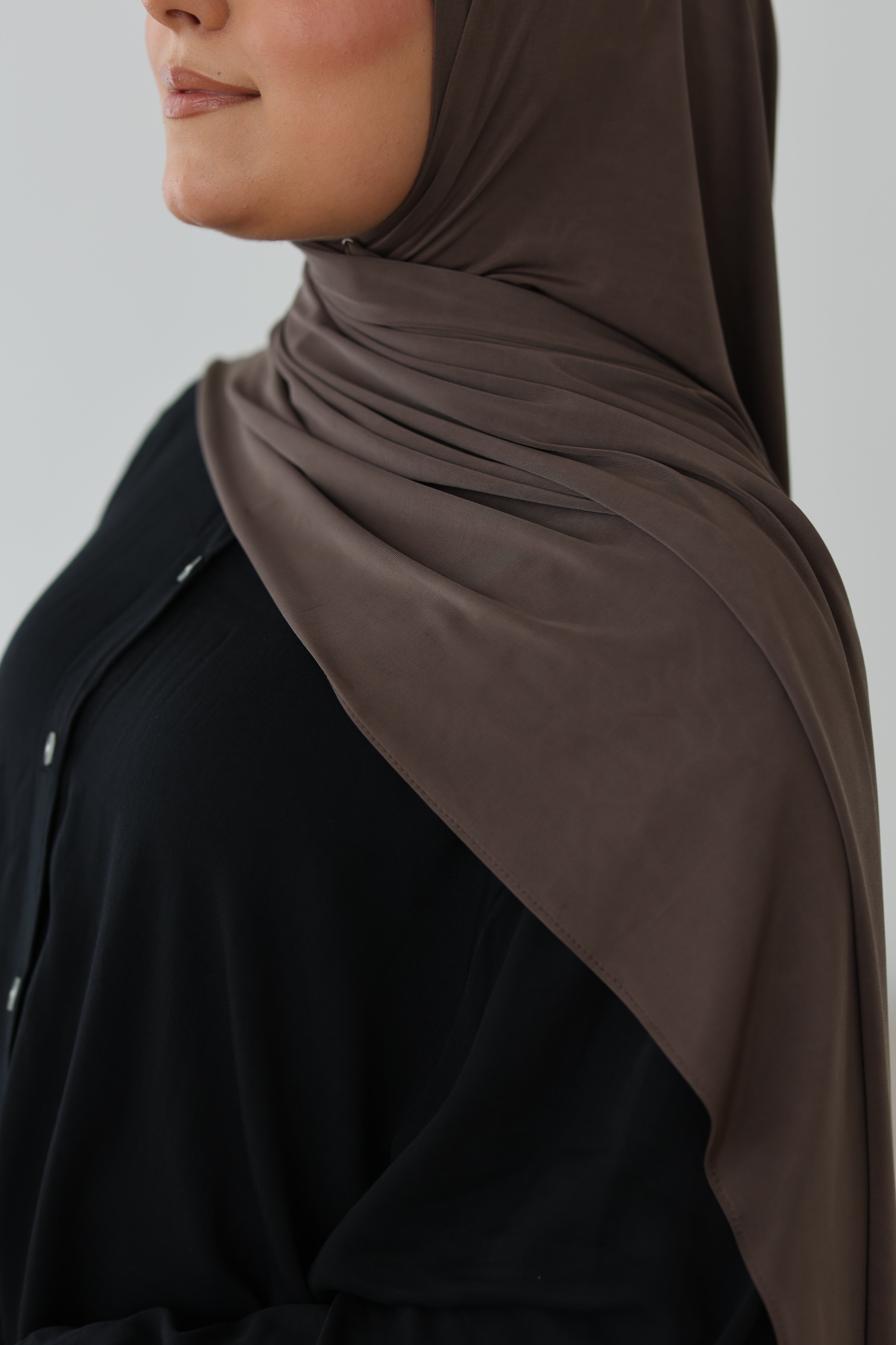 Liquid Jersey in Mocha