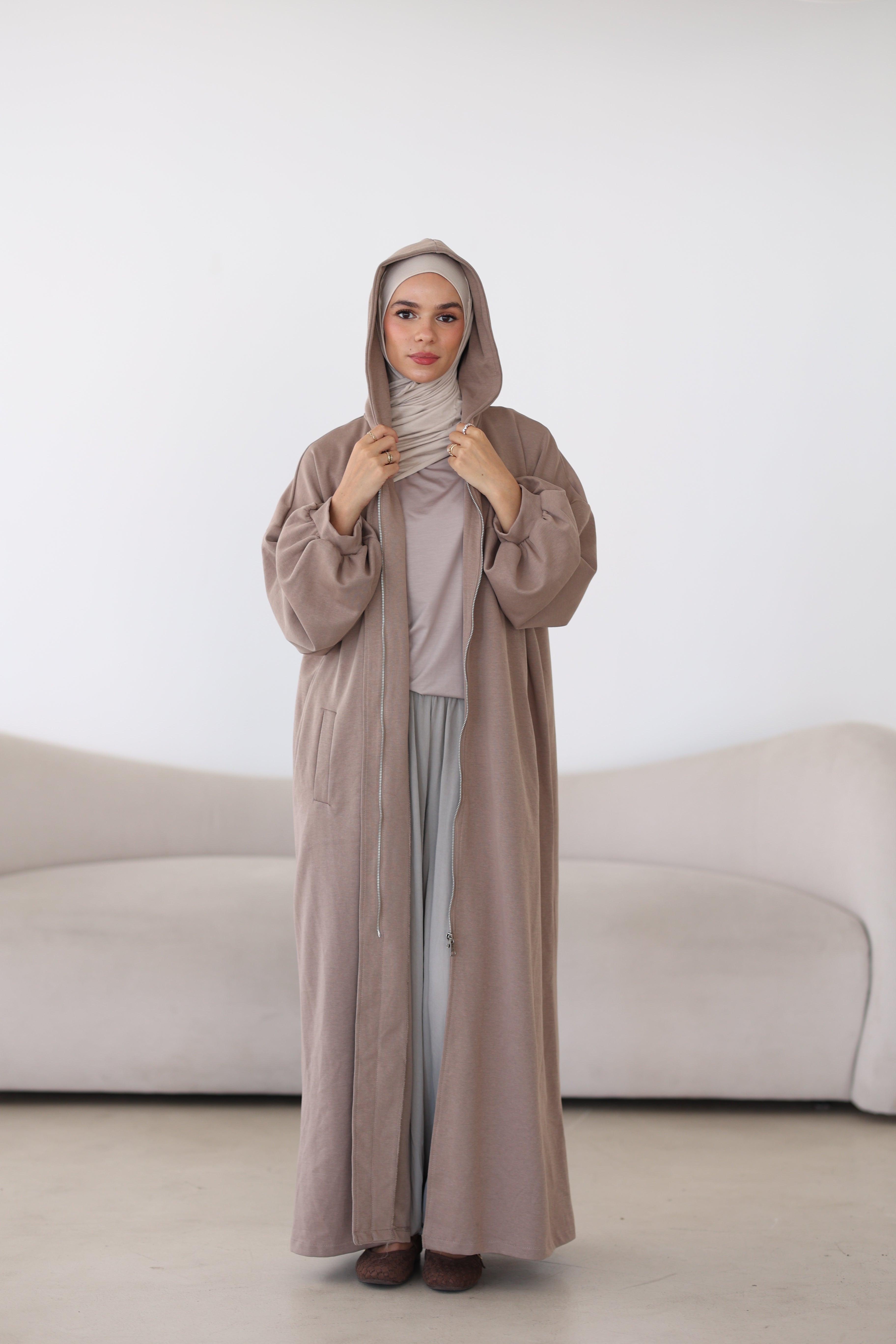 Lana Long Sweatjacke