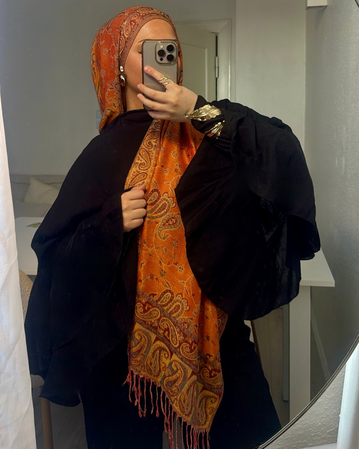 Honey Mango – Premium Pashmina Hijab