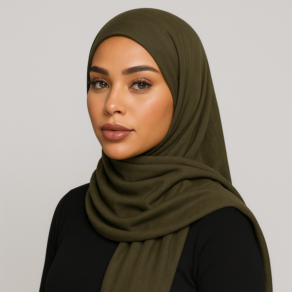 Bambus-Baumwolle Hijab