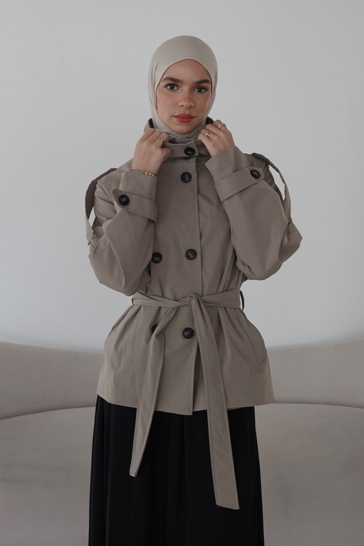 Hazal Trenchjacke
