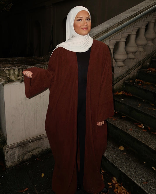 Brown Sugar – Premium Cord Cardigan