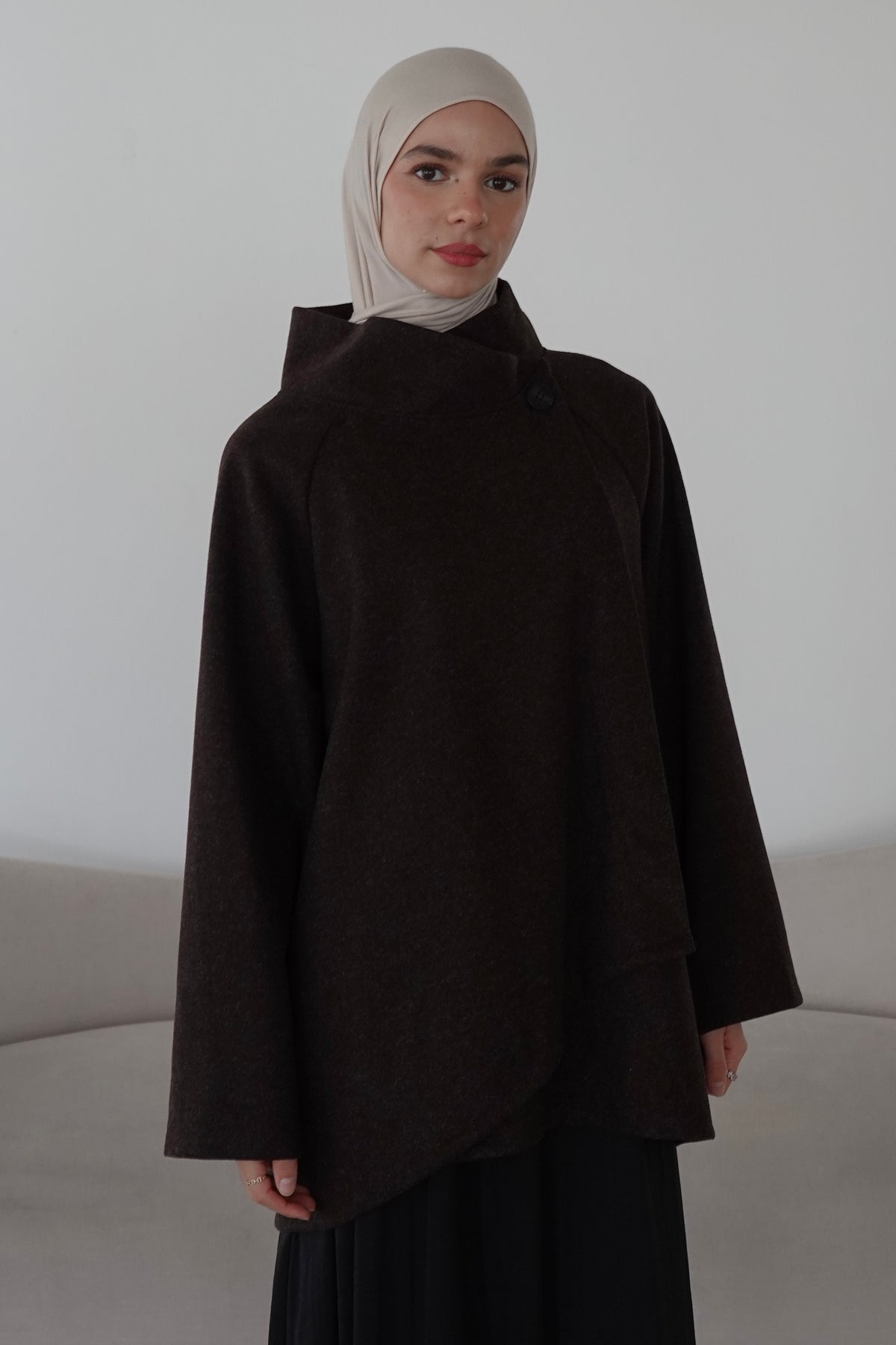 Asymmetrische Jacke