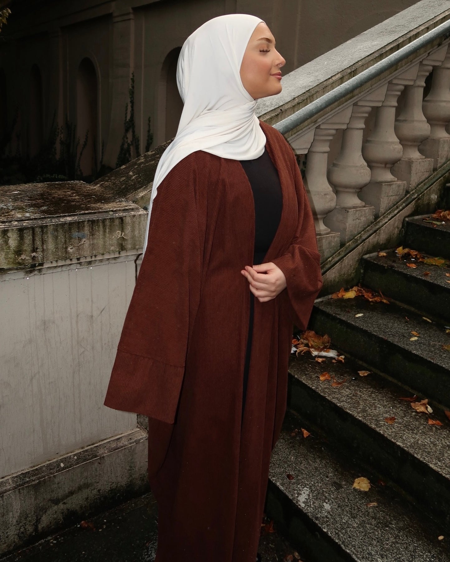 Brown Sugar – Premium Cord Cardigan