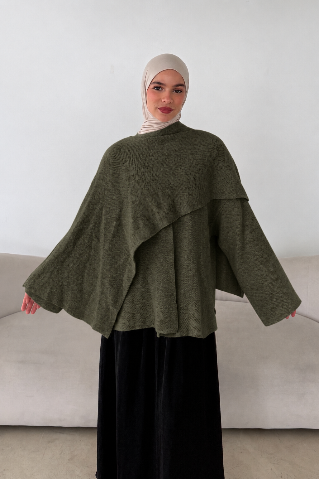 Cape Pullover