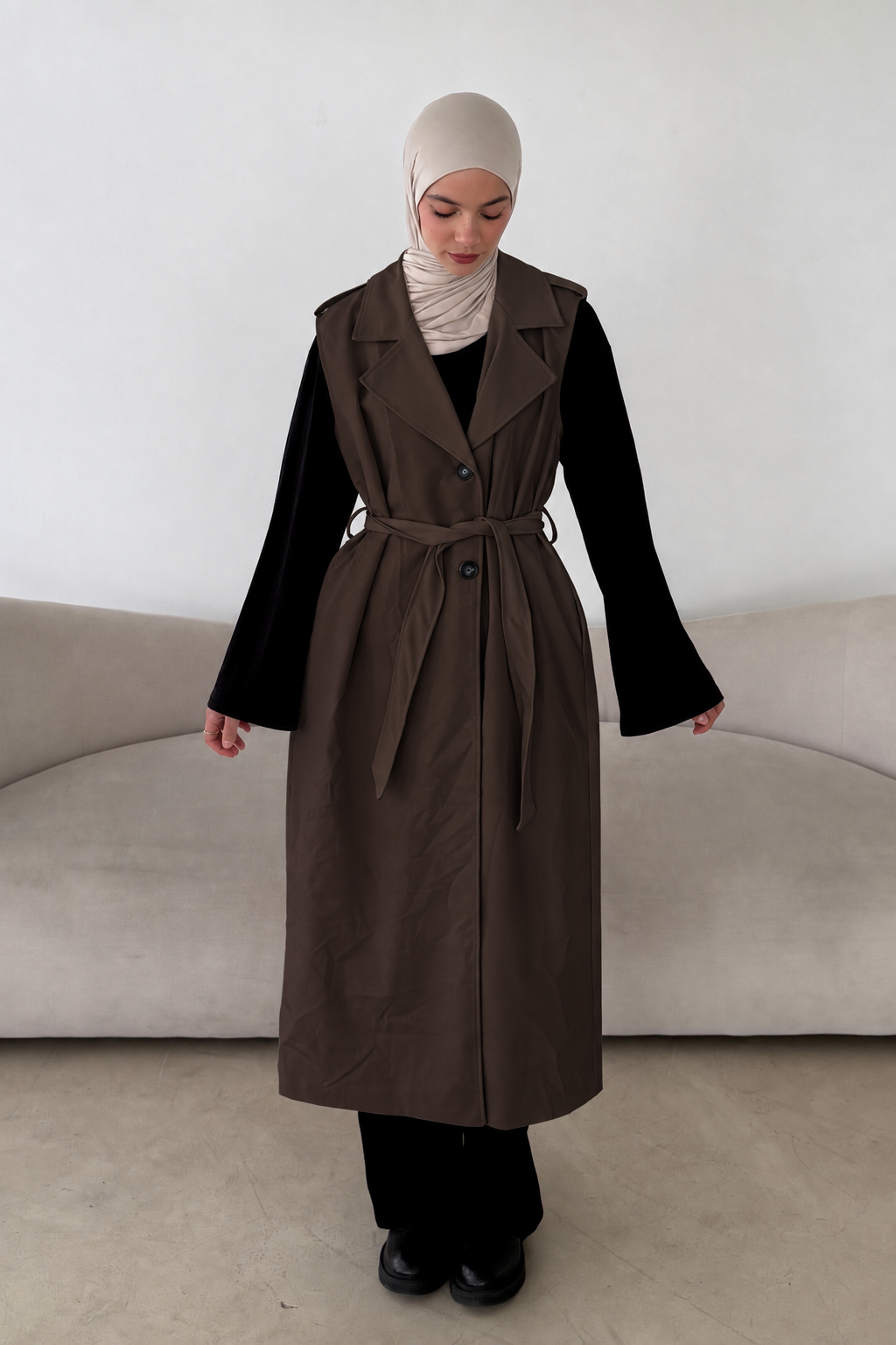 Aurelia Trenchcoat – Kurzarm