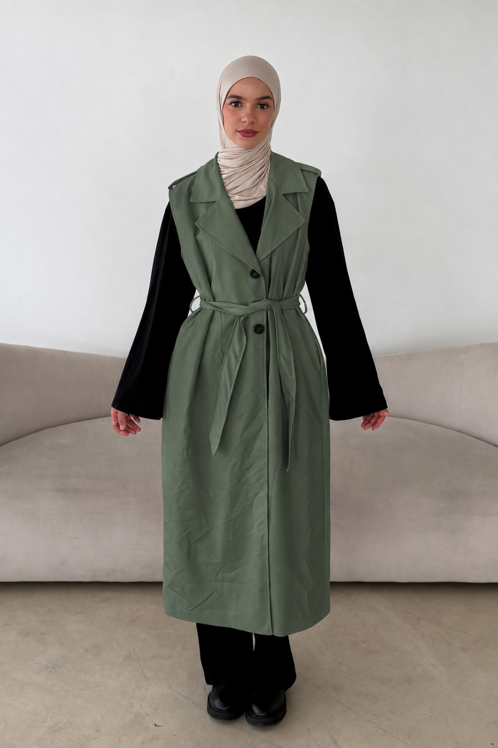 Aurelia Trenchcoat – Kurzarm