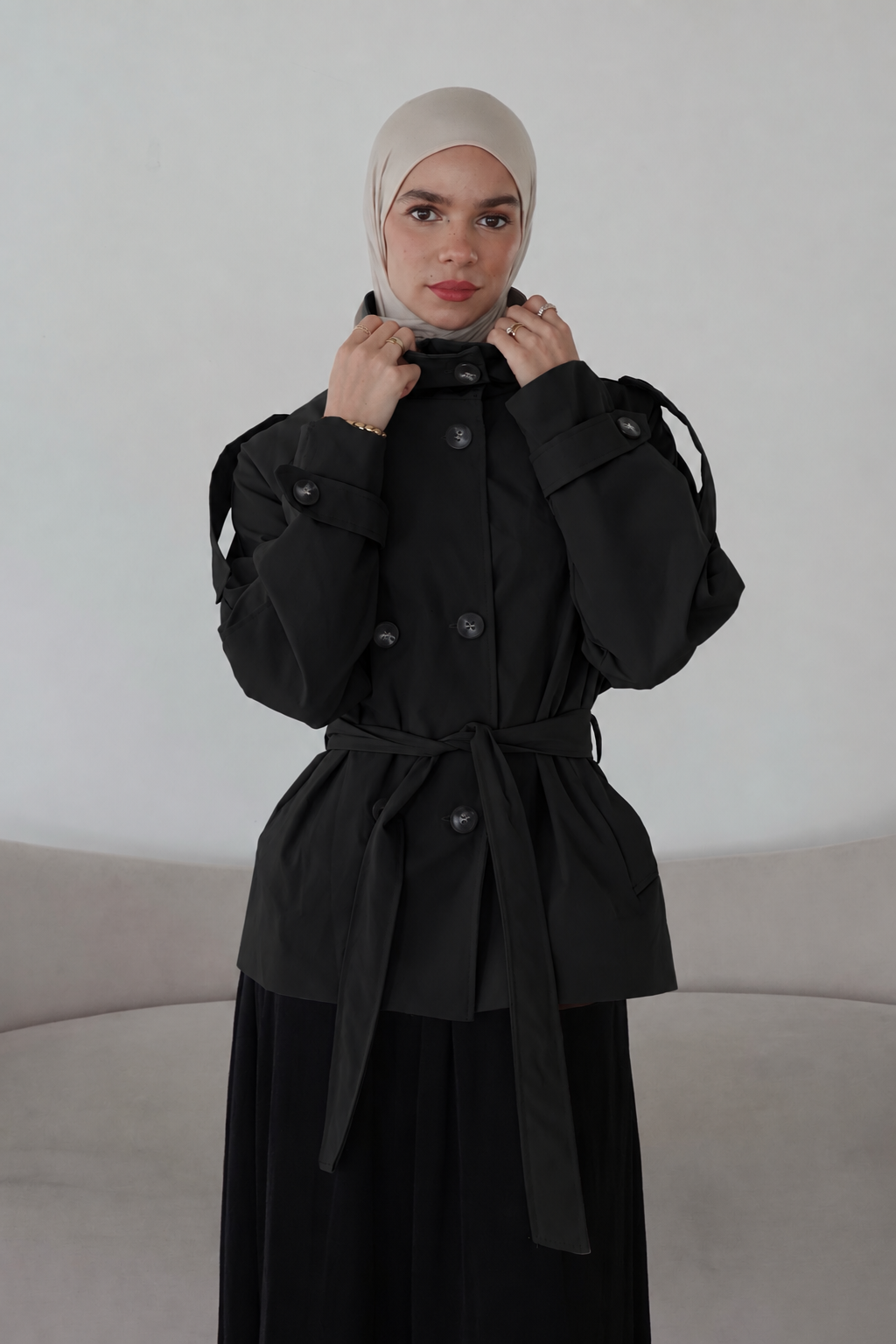 Hazal Trenchjacke