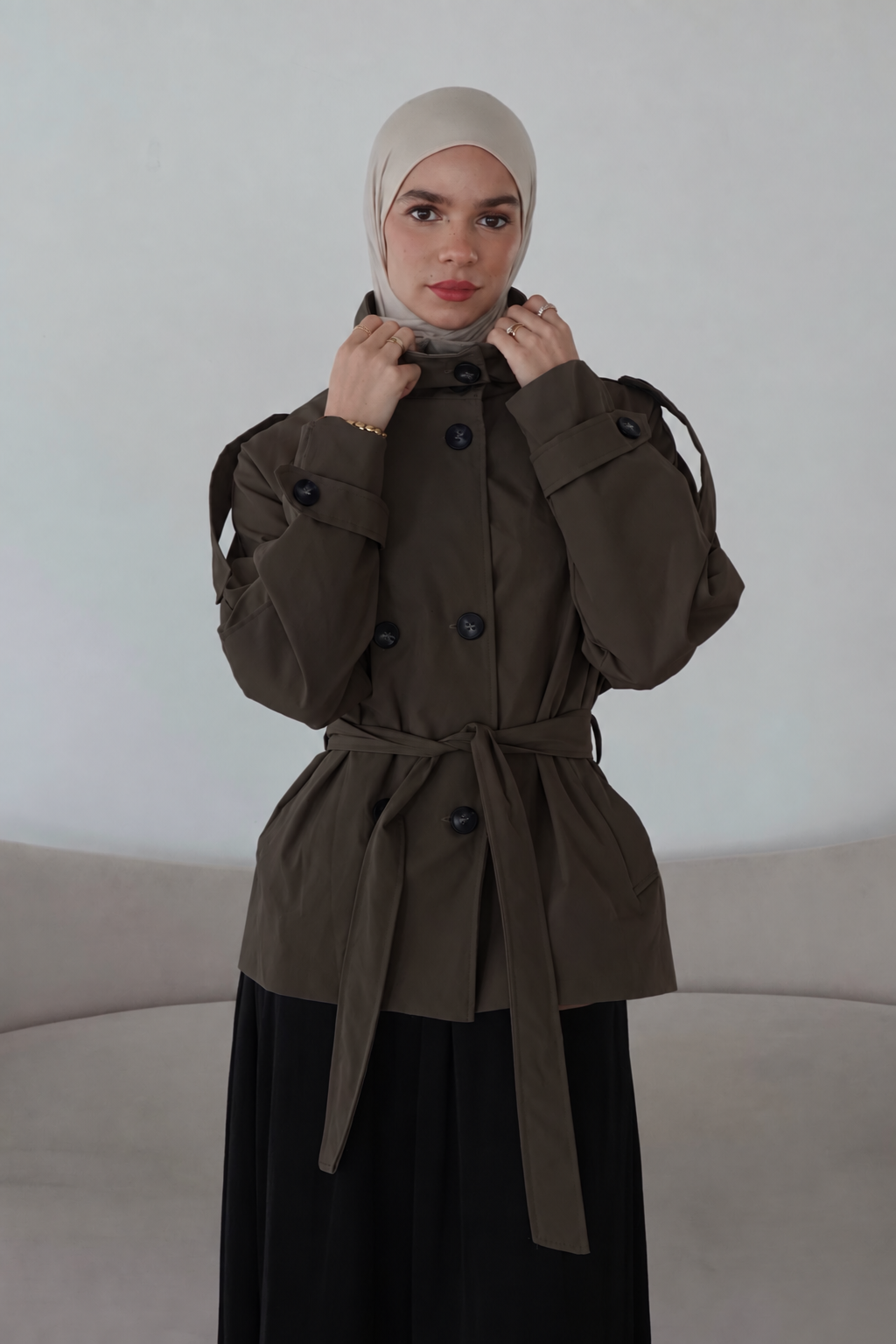Hazal Trenchjacke