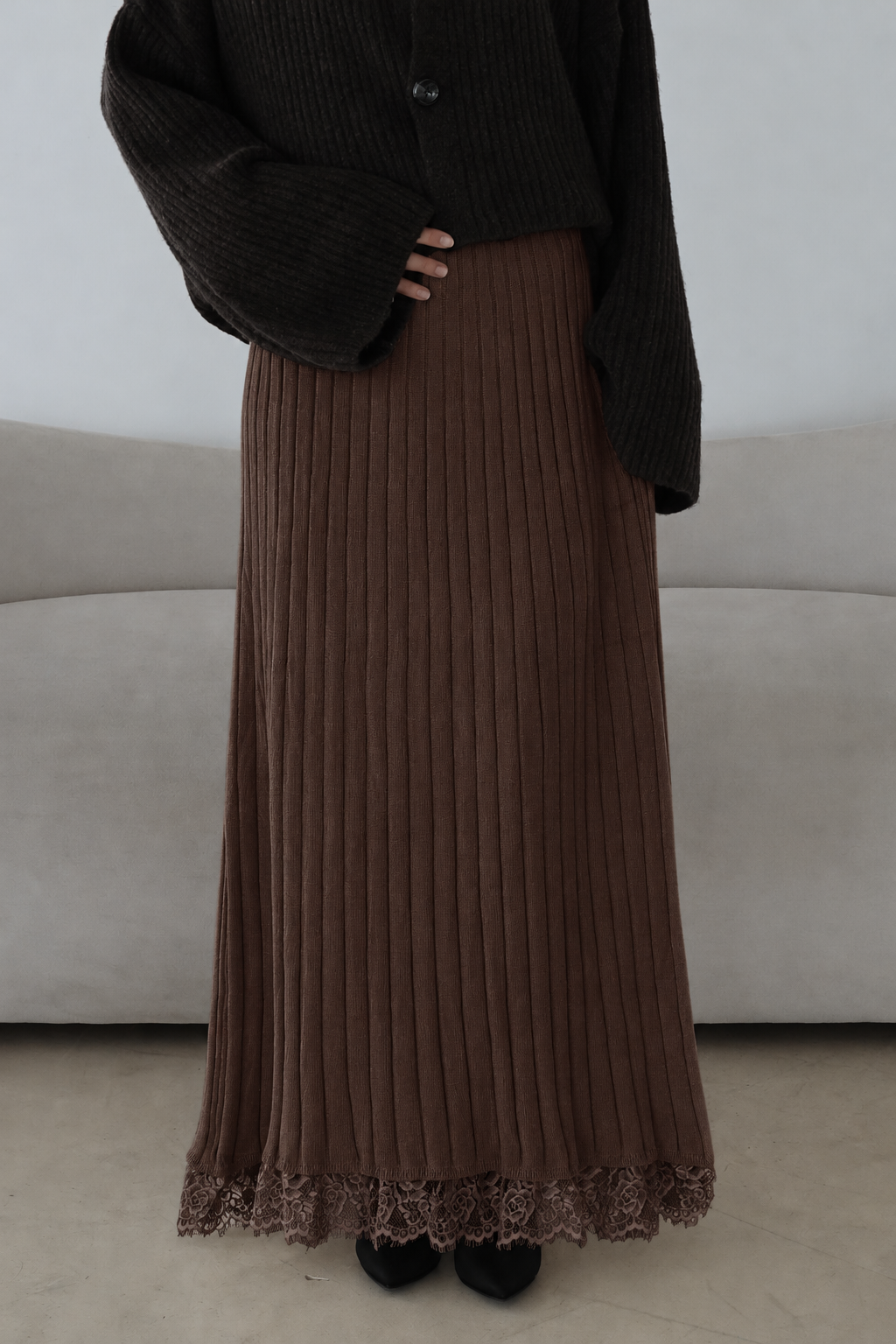 Cozy Spitzenrock