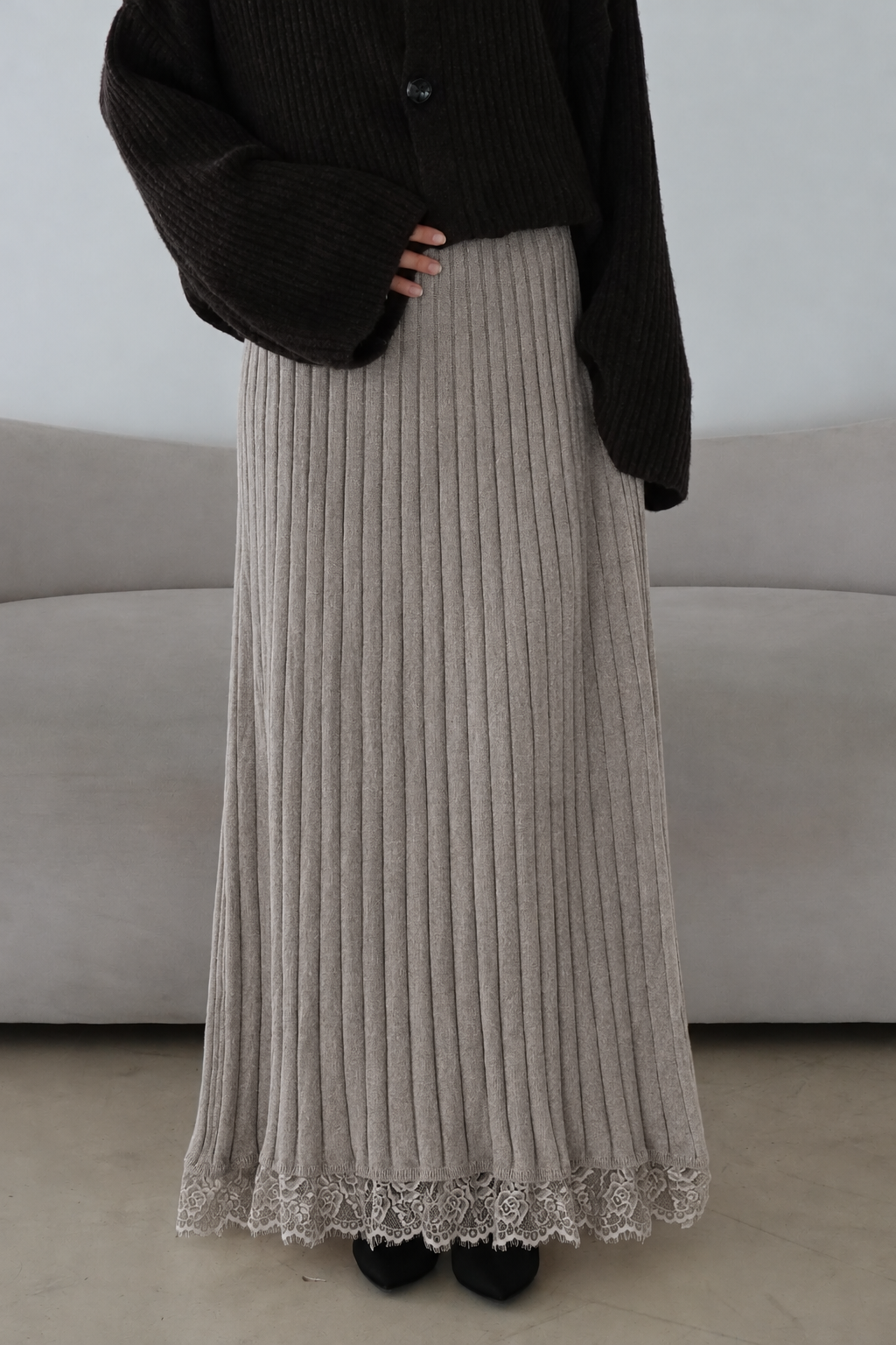 Cozy Spitzenrock