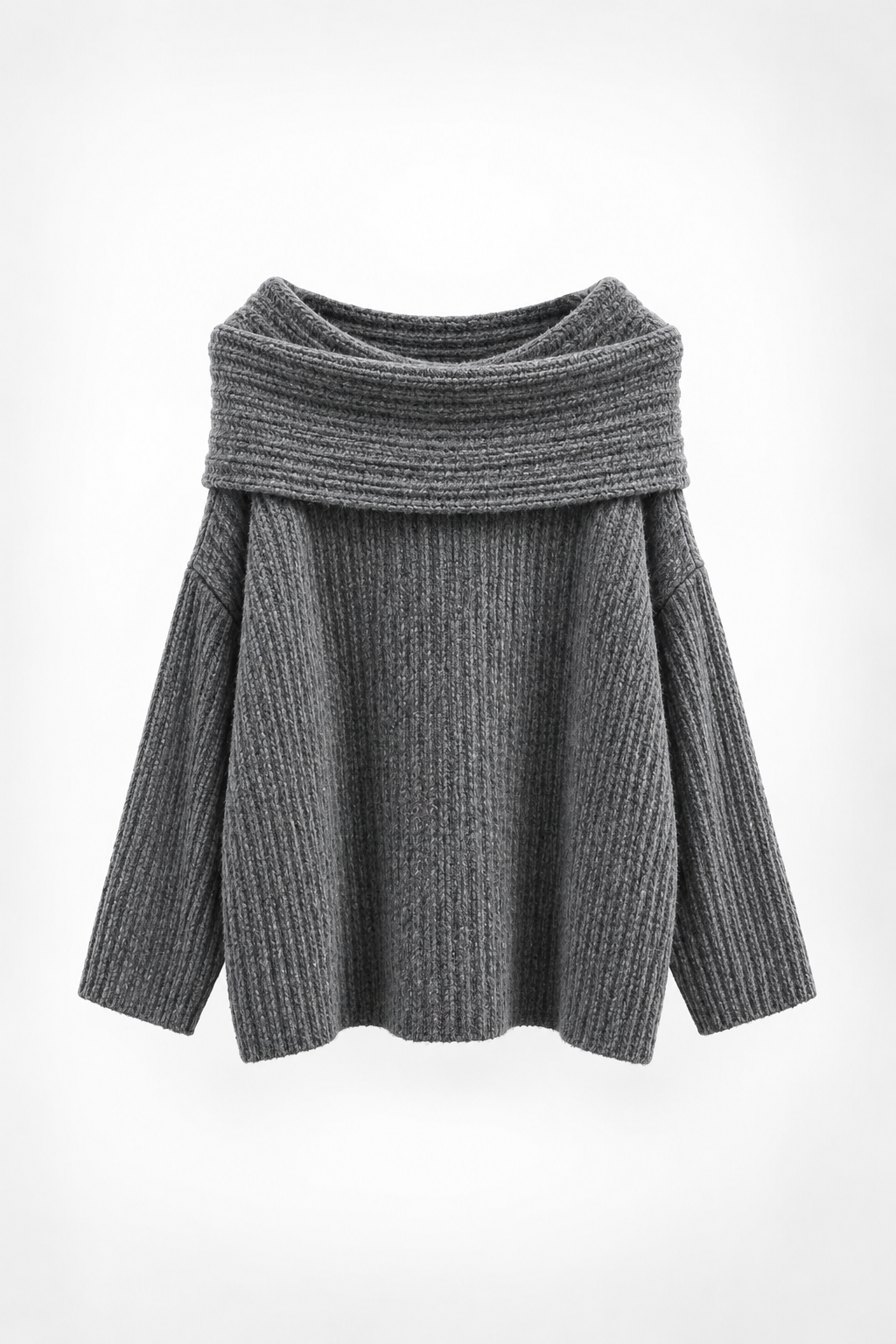 Off-Shoulder-Strickpullover
