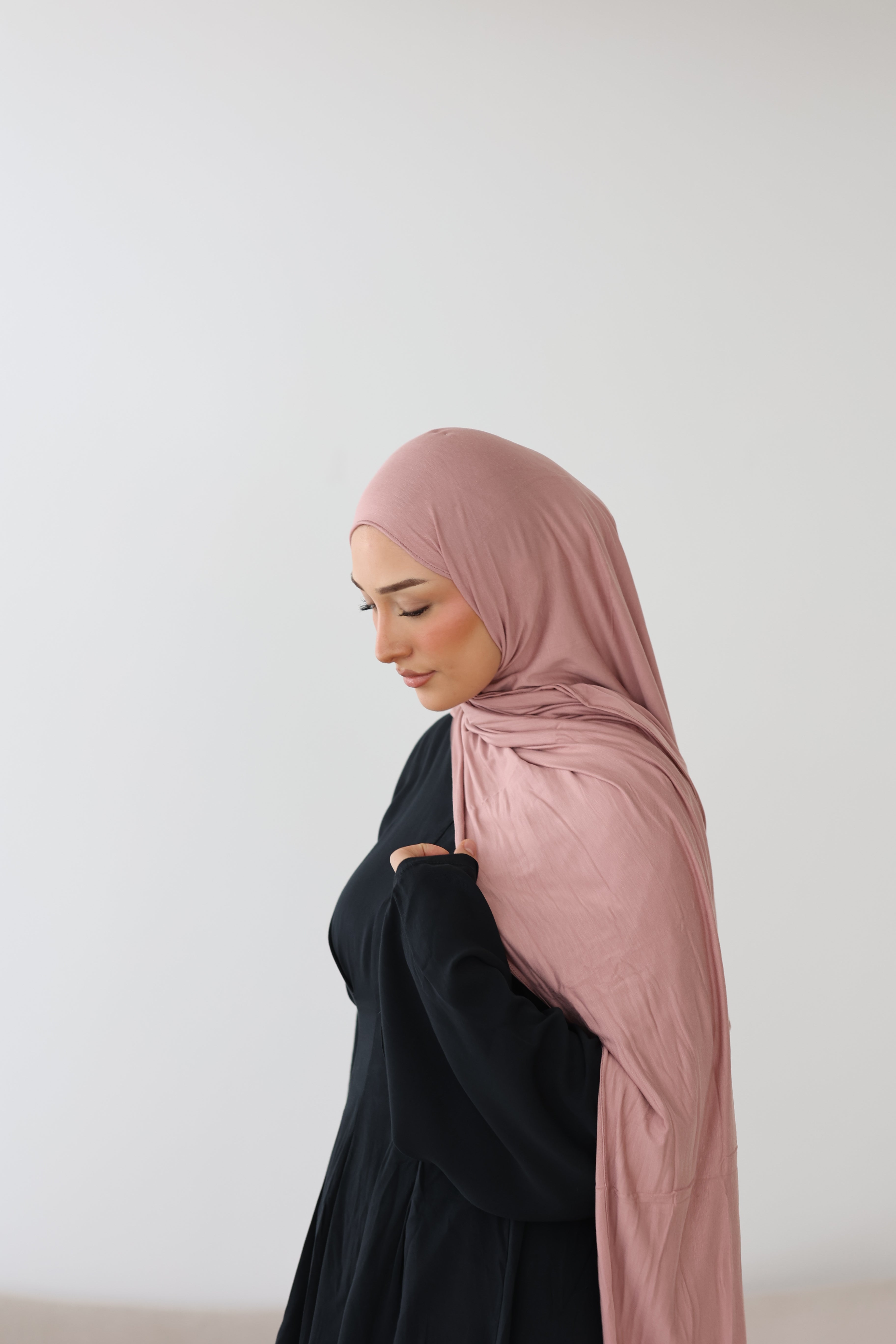 Premium Jersey in Dusty Rose