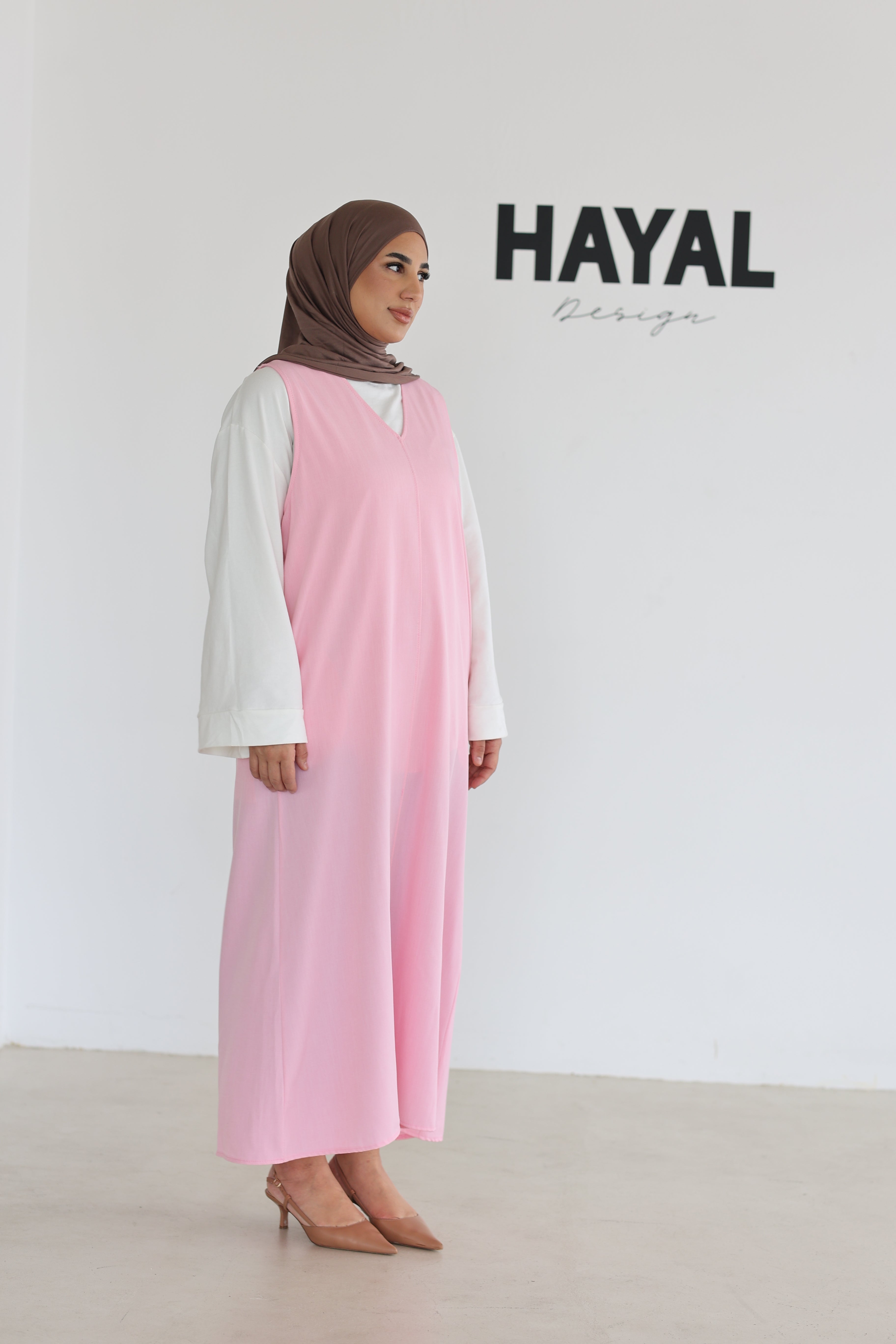 Ärmelloses Maxikleid