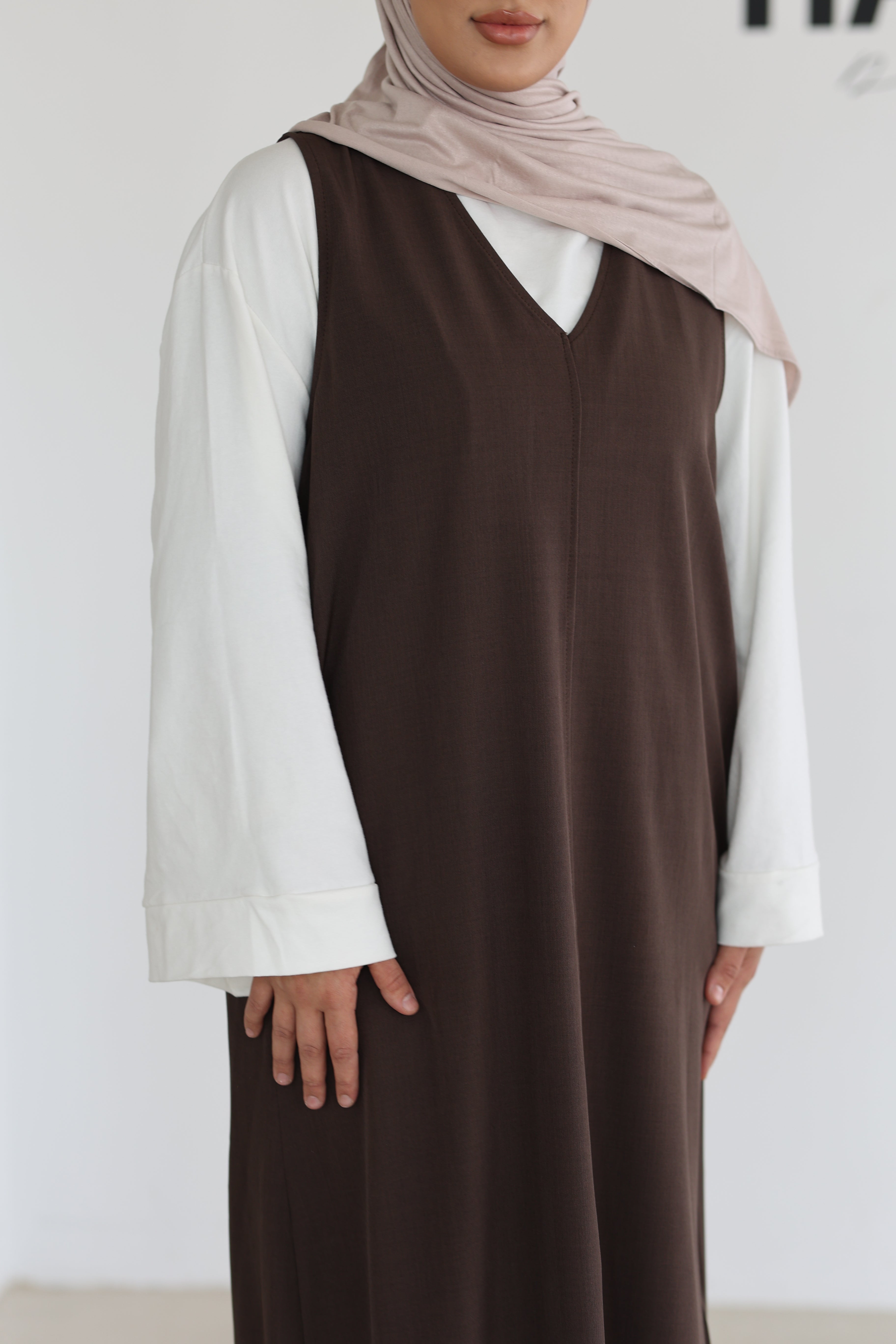 Ärmelloses Maxikleid