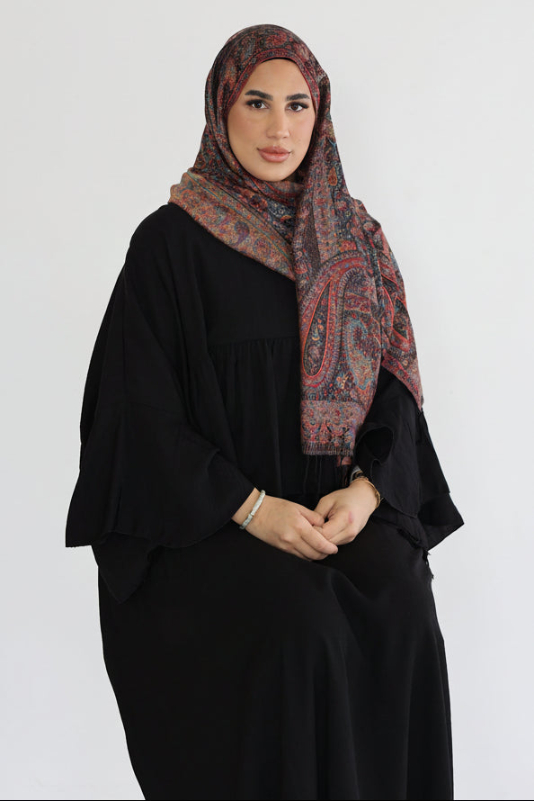 Premium Pashmina in Black Pearl