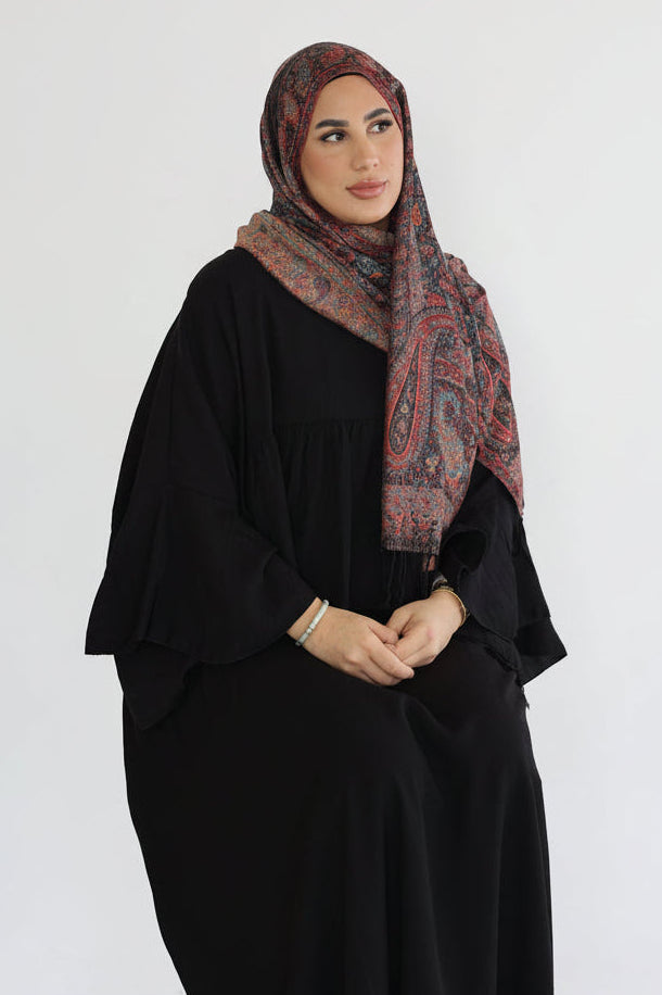 Premium Pashmina in Black Pearl