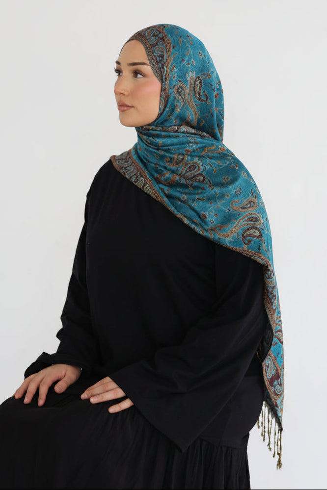 Premium Pashmina in Ocean