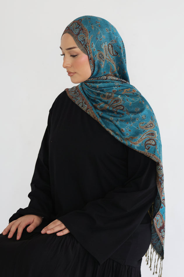 Premium Pashmina in Ocean