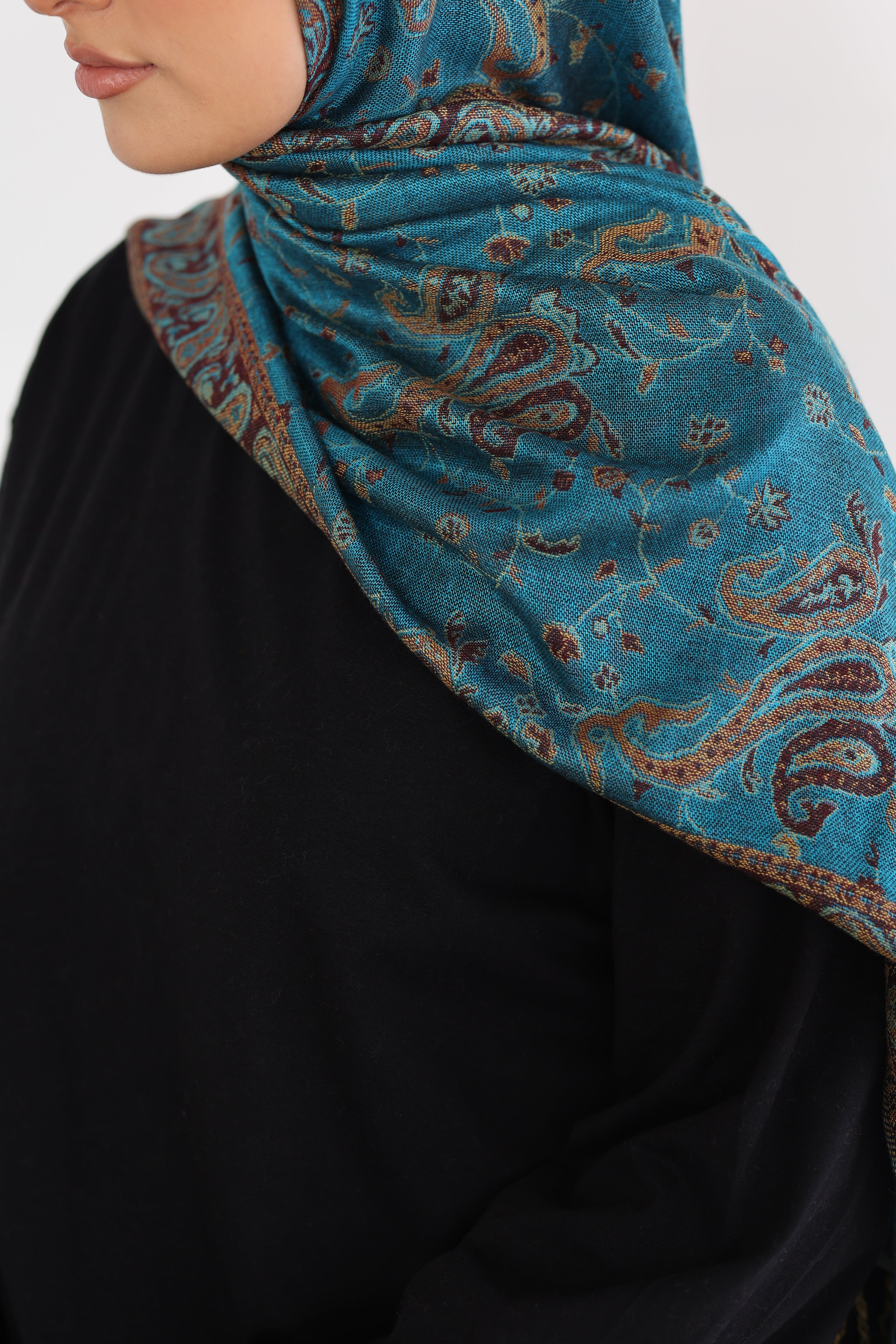 Premium Pashmina in Ocean