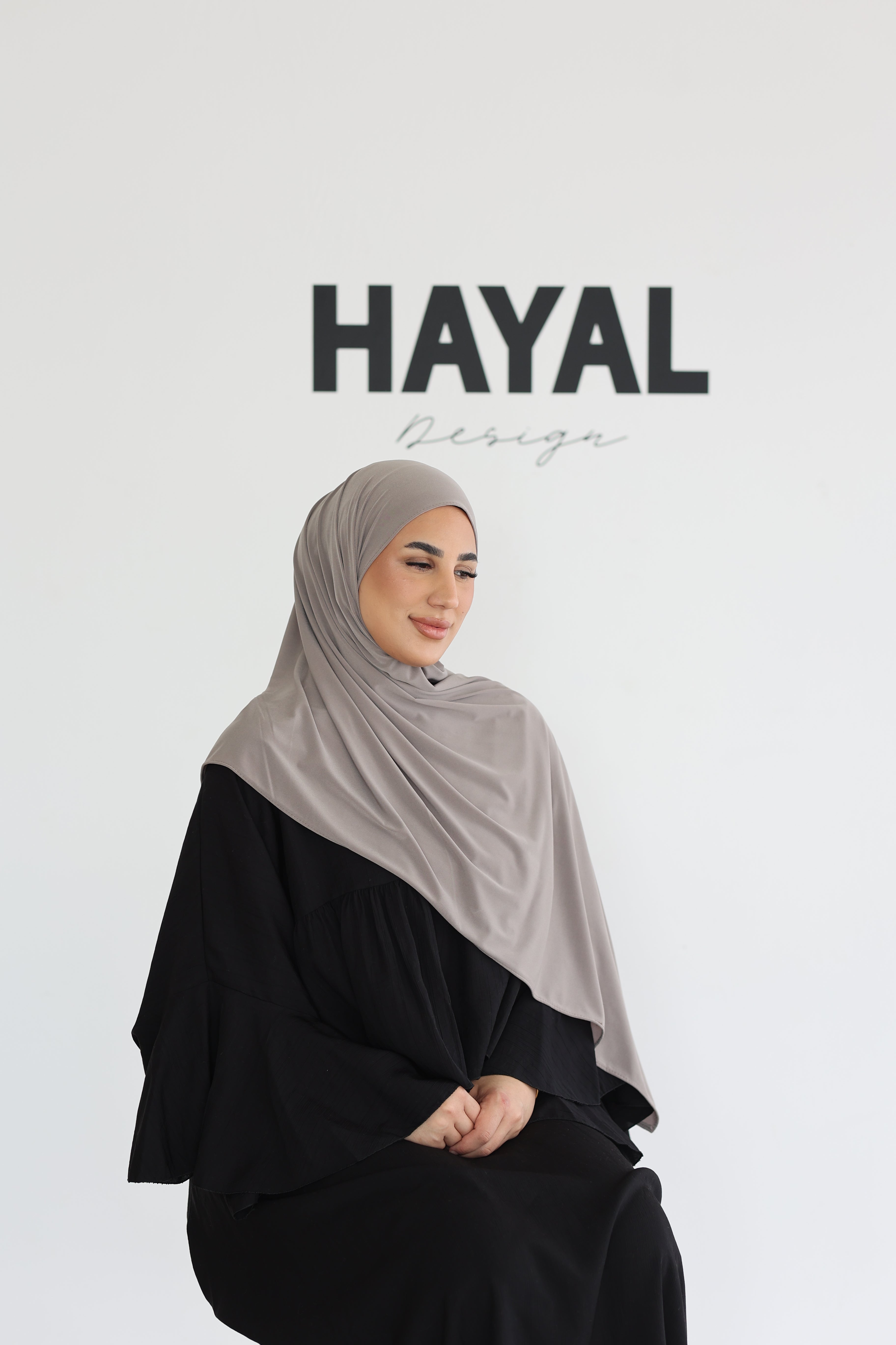 Liquid Jersey in Light Taupe