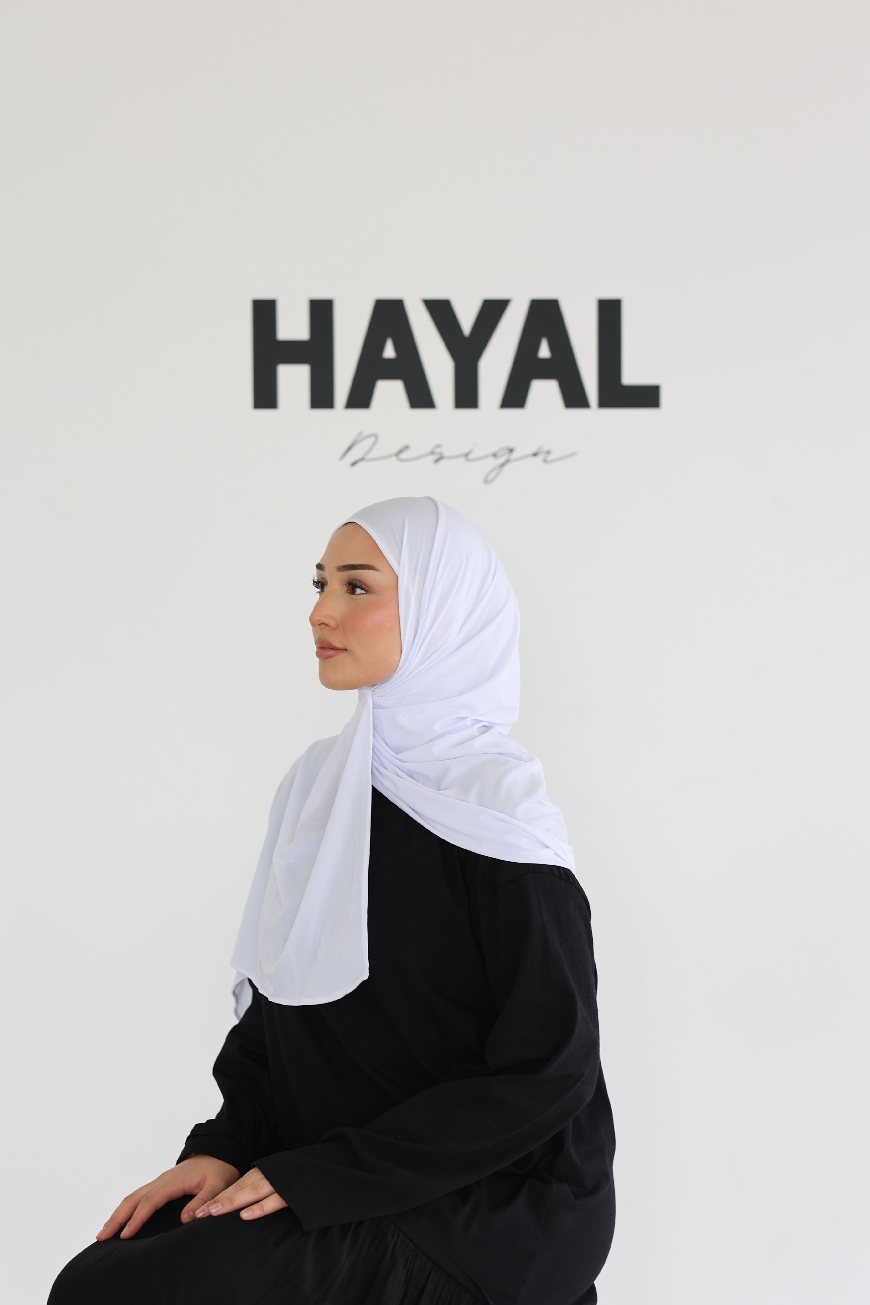 Liquid Jersey in Weiß