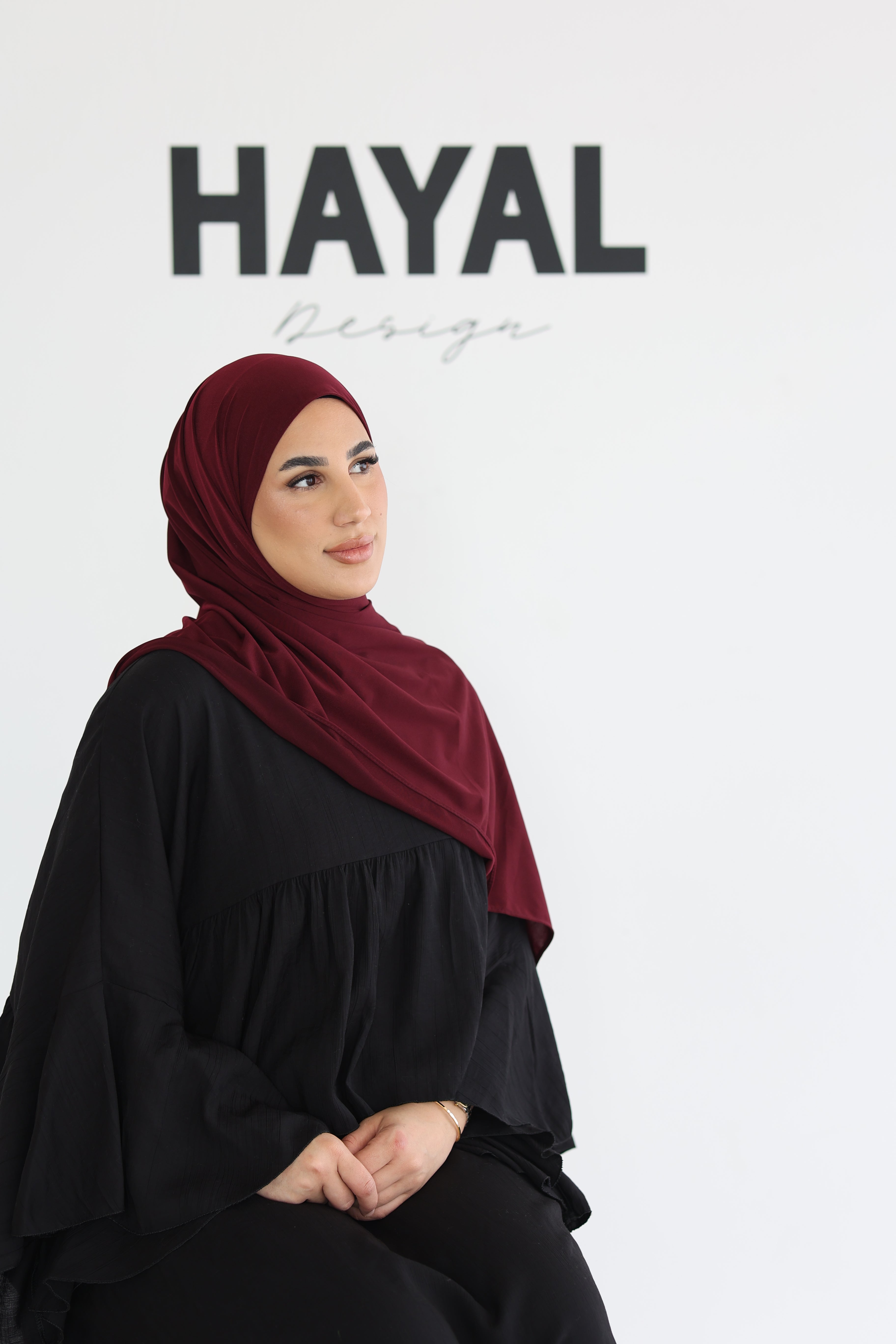 Liquid Jersey in Bordeaux