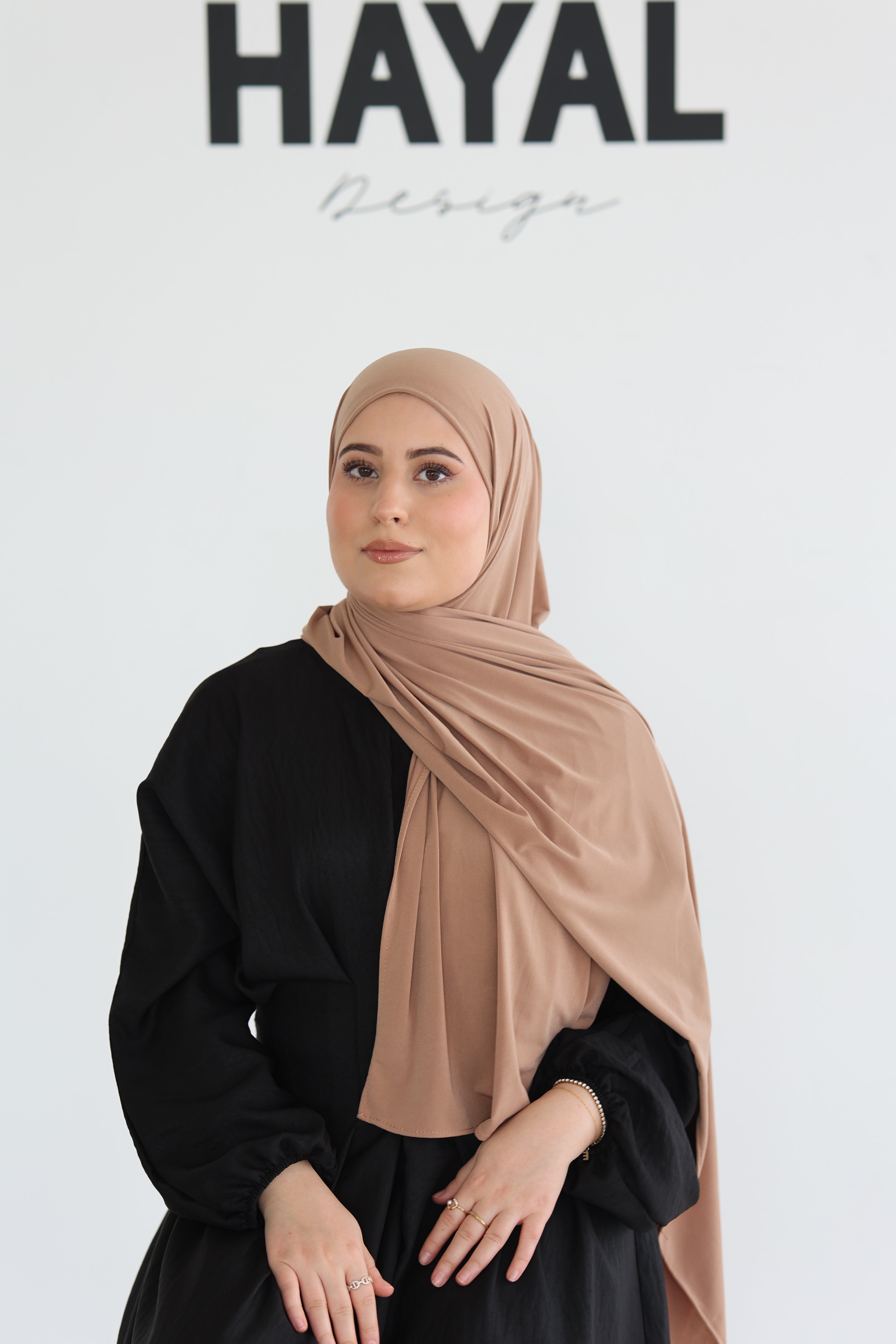 Liquid Jersey in Camel