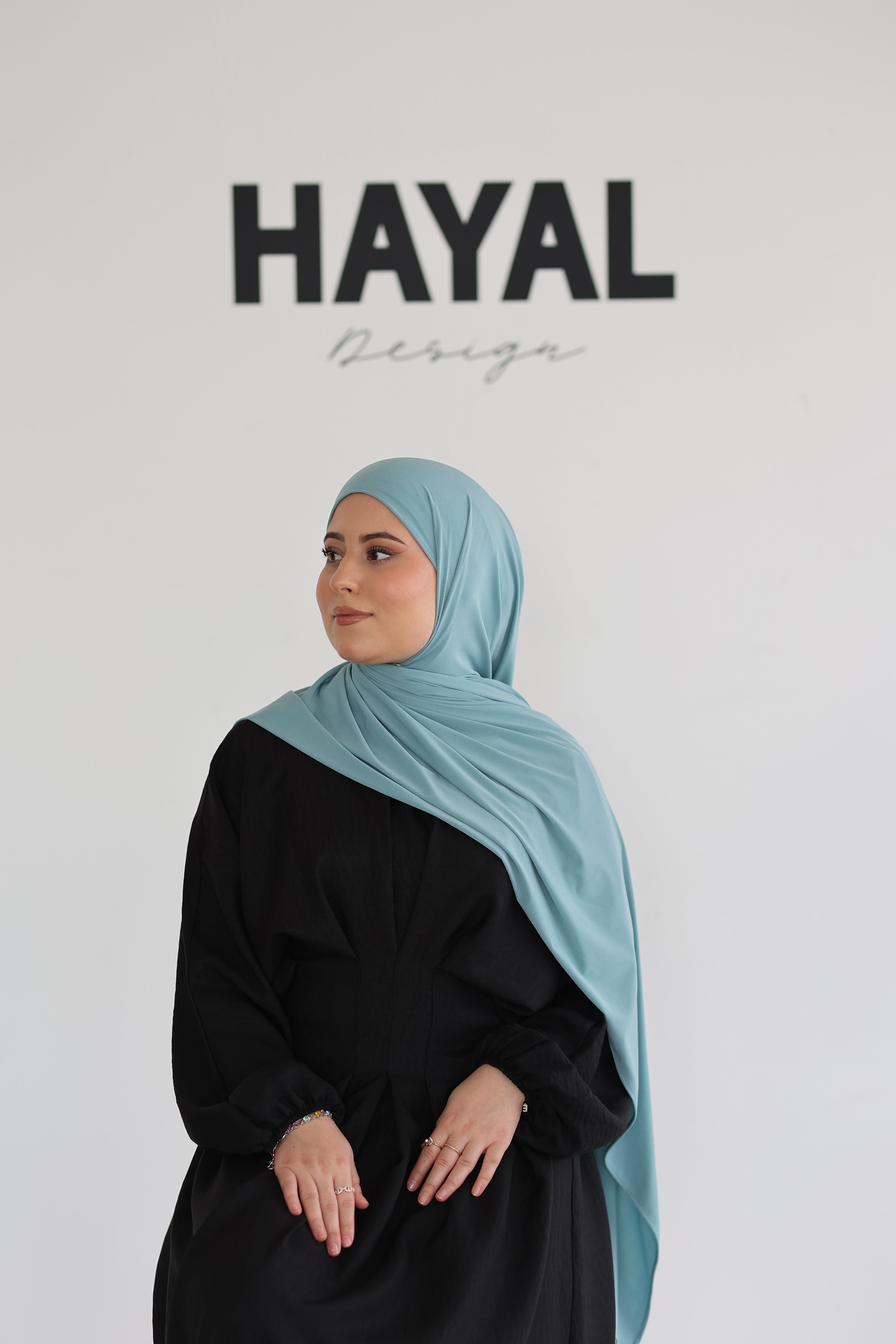 Liquid Jersey in Baby Blue