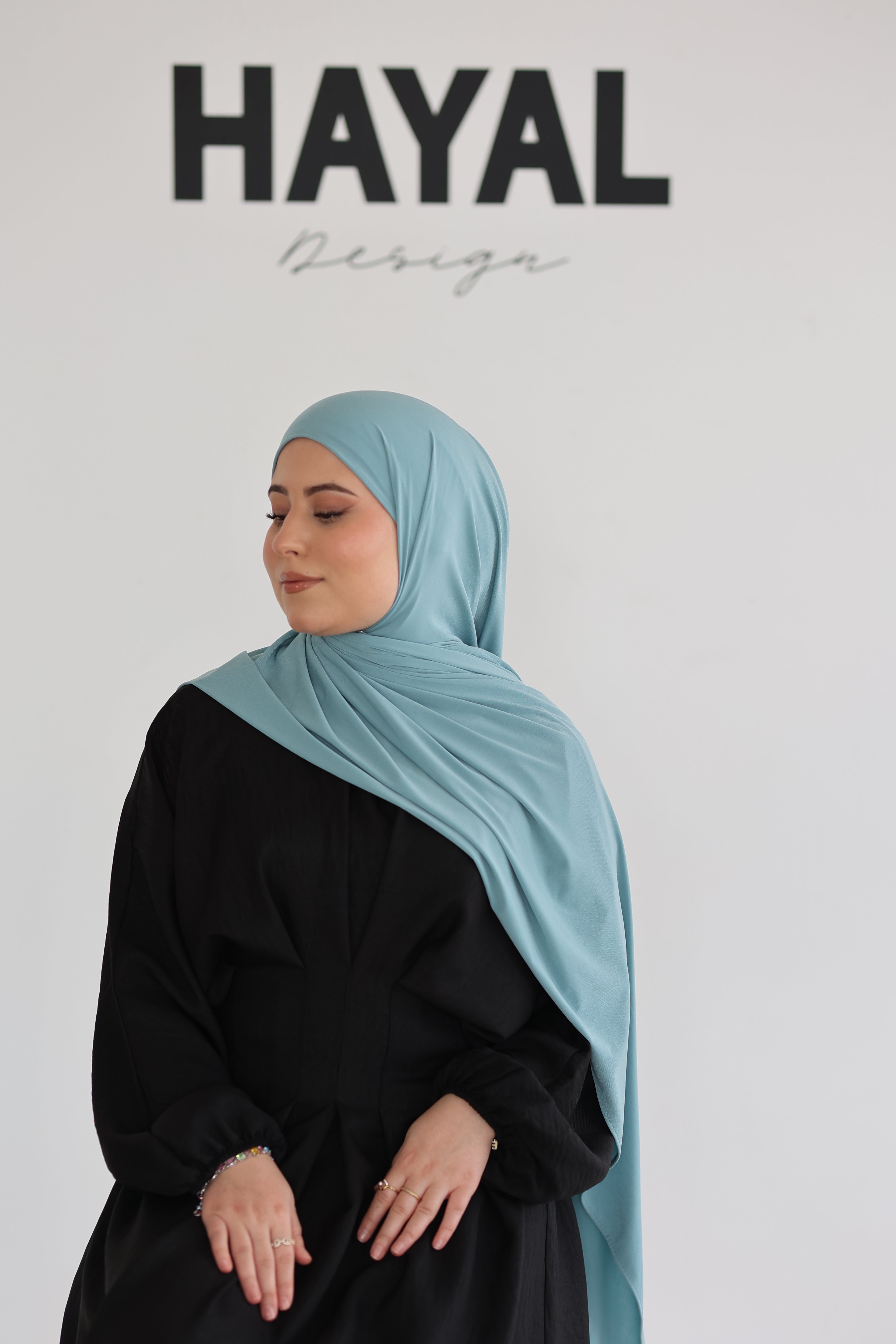 Liquid Jersey in Baby Blue