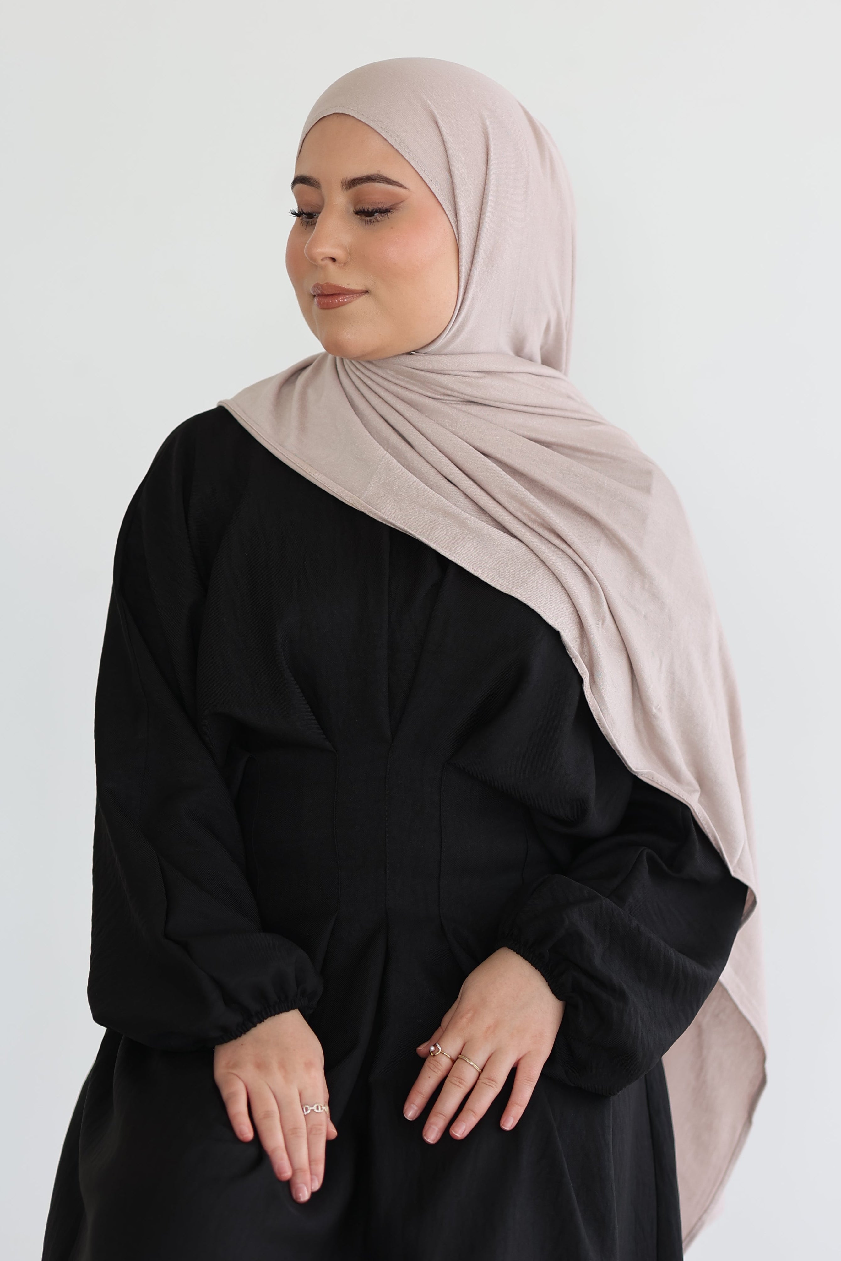 Basic Jersey in Puder