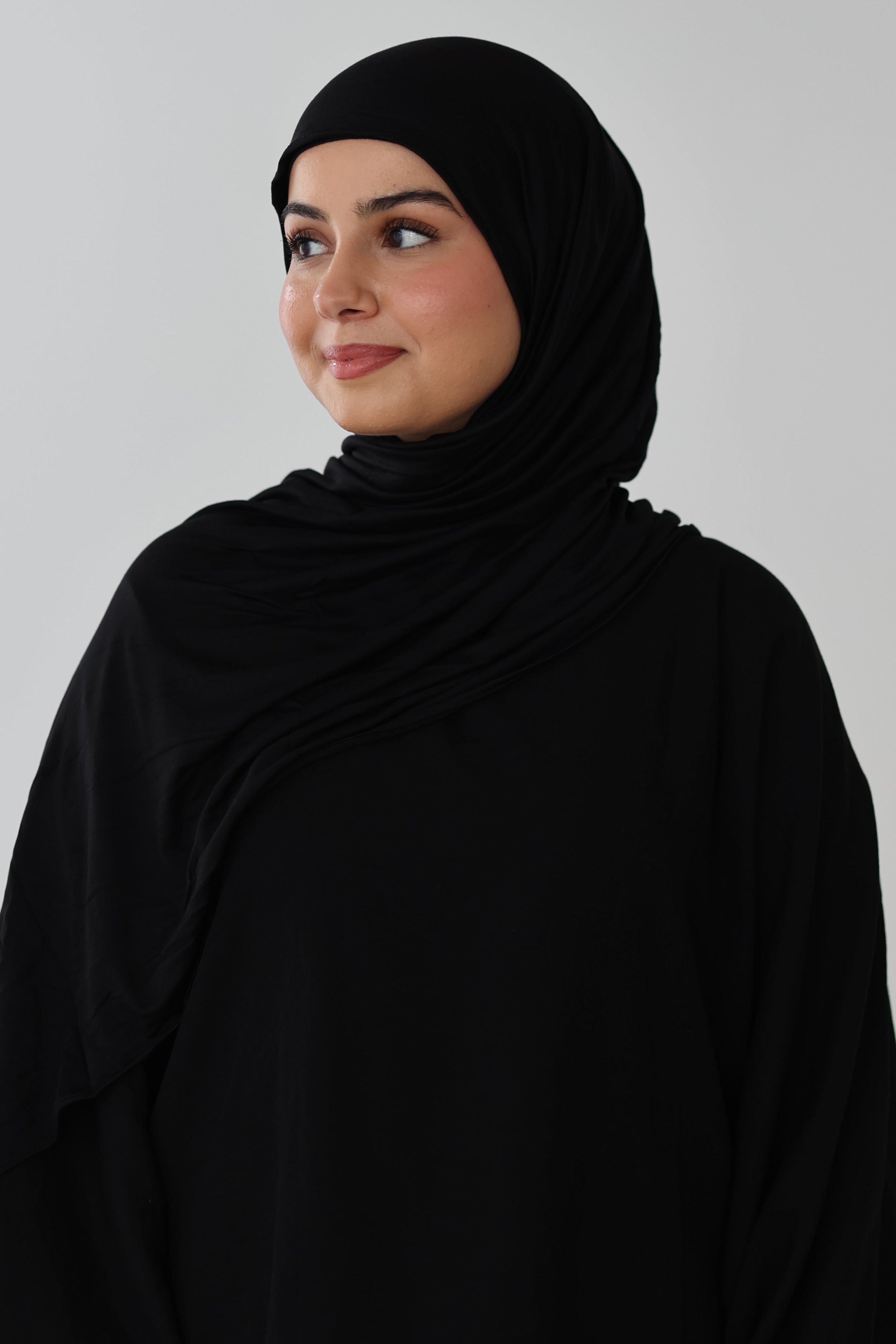Premium Jersey in Schwarz