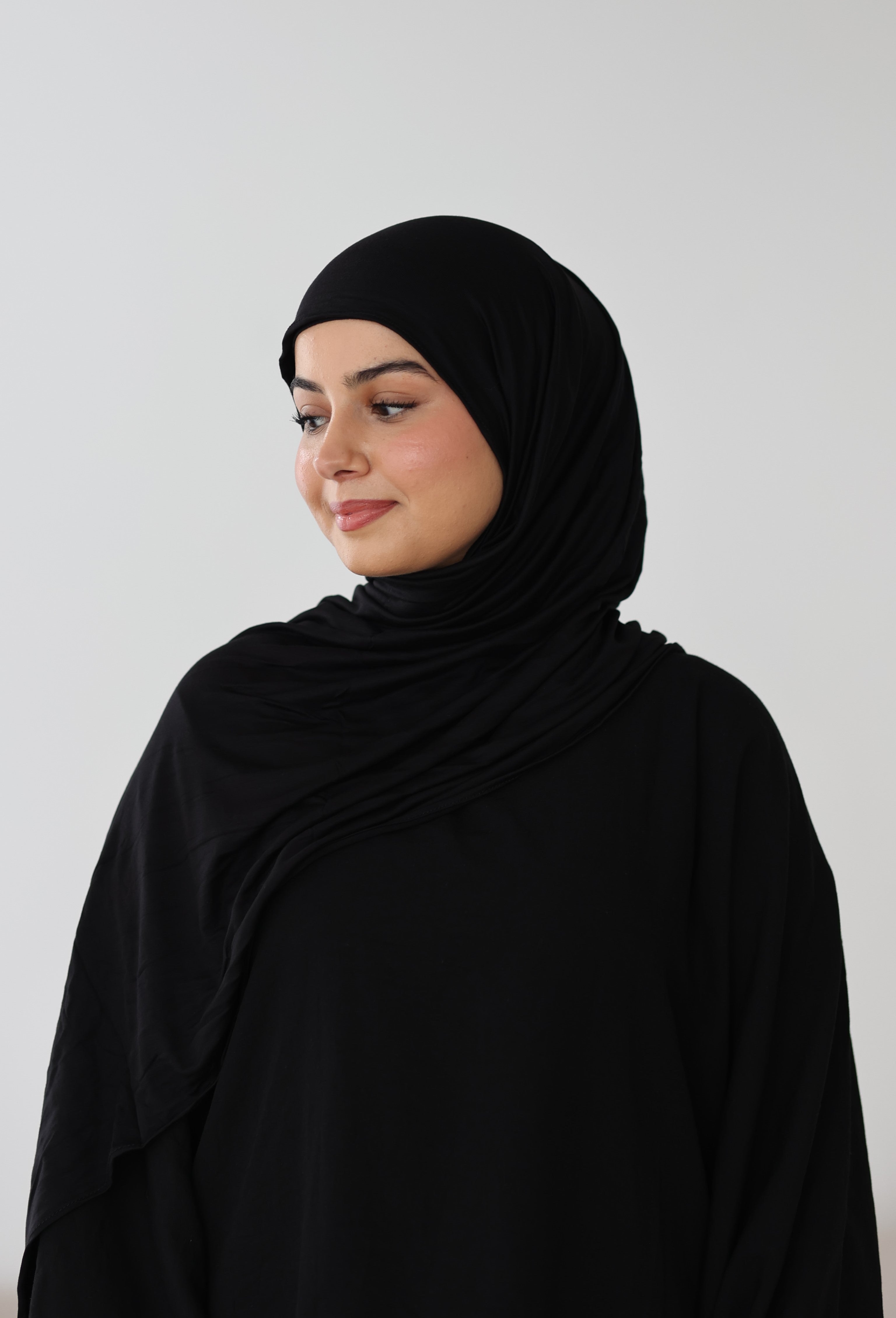 Premium Jersey in Schwarz